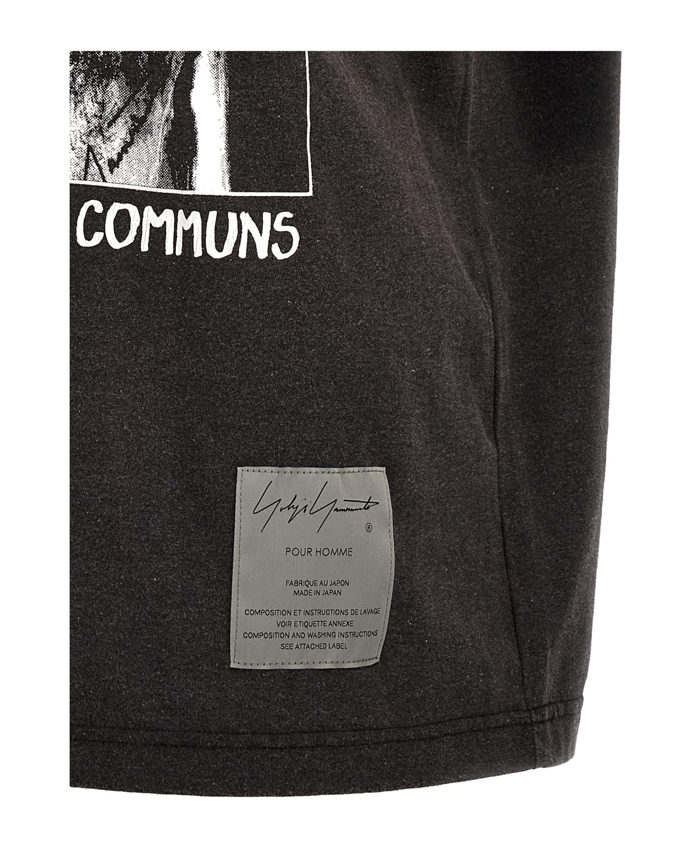 Yohji Yamamoto 'neighborhood' T-shirt - Gray