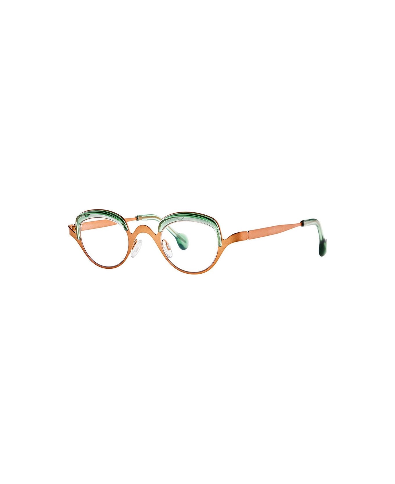Theo Eyewear Iti 455 Glasses - Deep Rose アイウェア