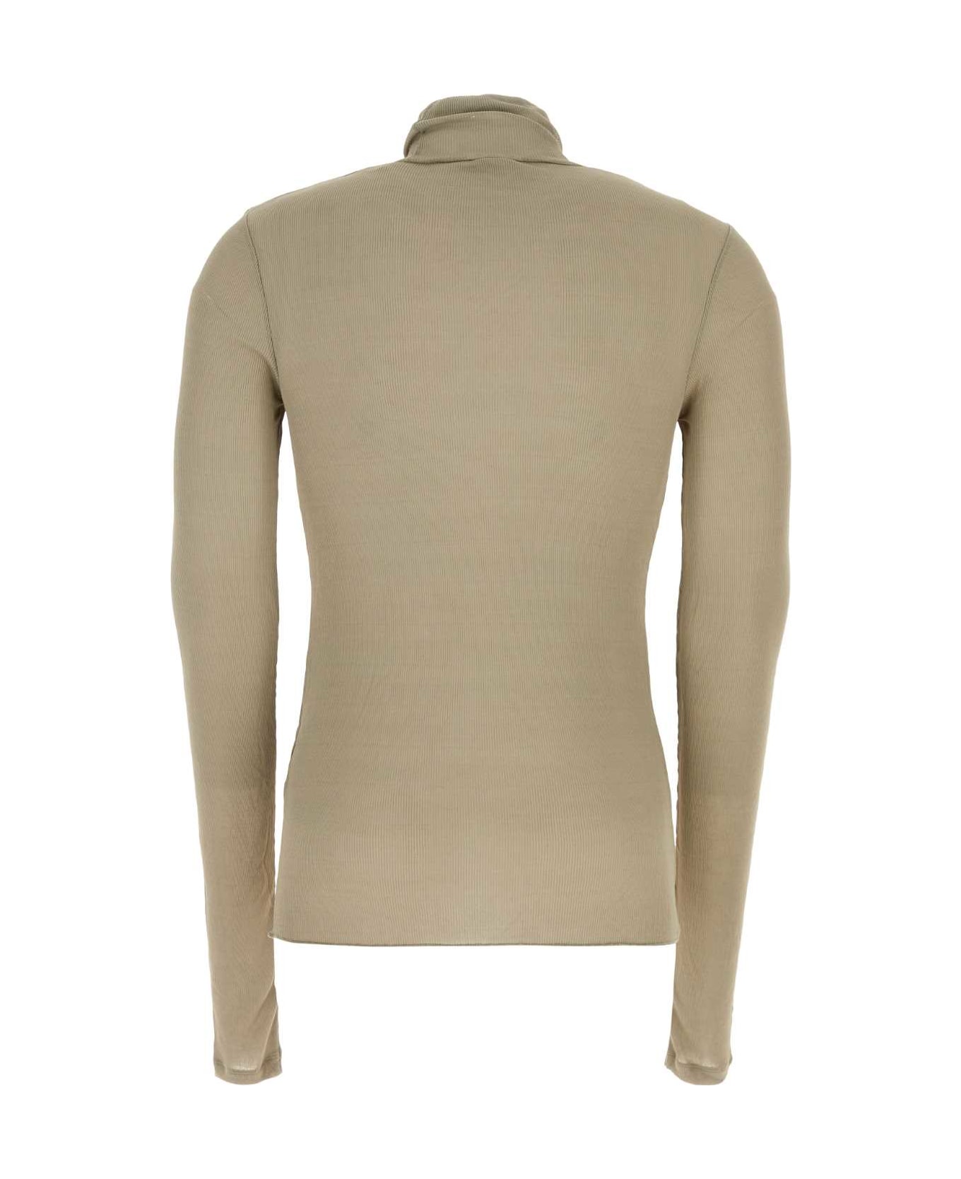 Ami Alexandre Mattiussi Dove Grey Viscose Blend T-shirt - CLAY シャツ