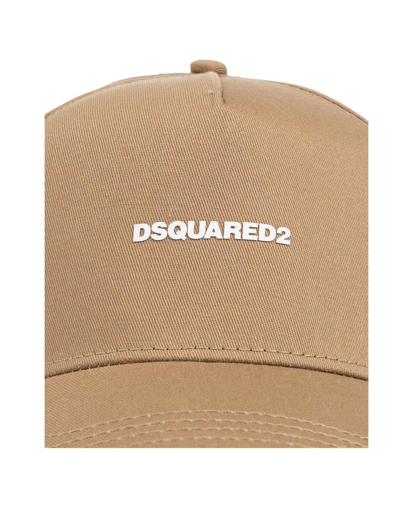 Dsquared2 Cap - Ghiaia+bianco