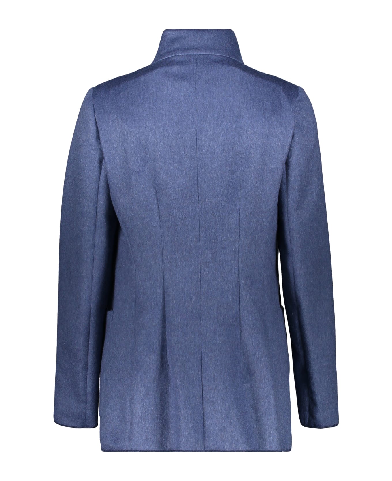 Agnona Cashmere Jacket - blue