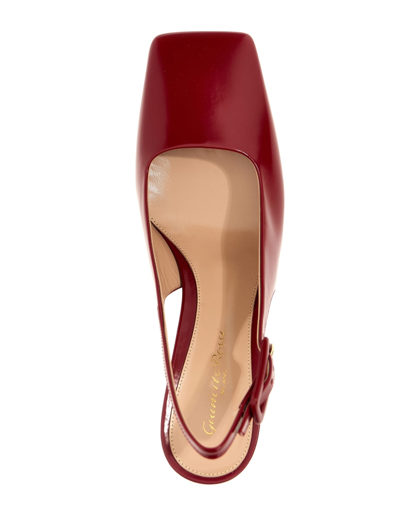 Gianvito Rossi 'ric' Slingbacks - Red