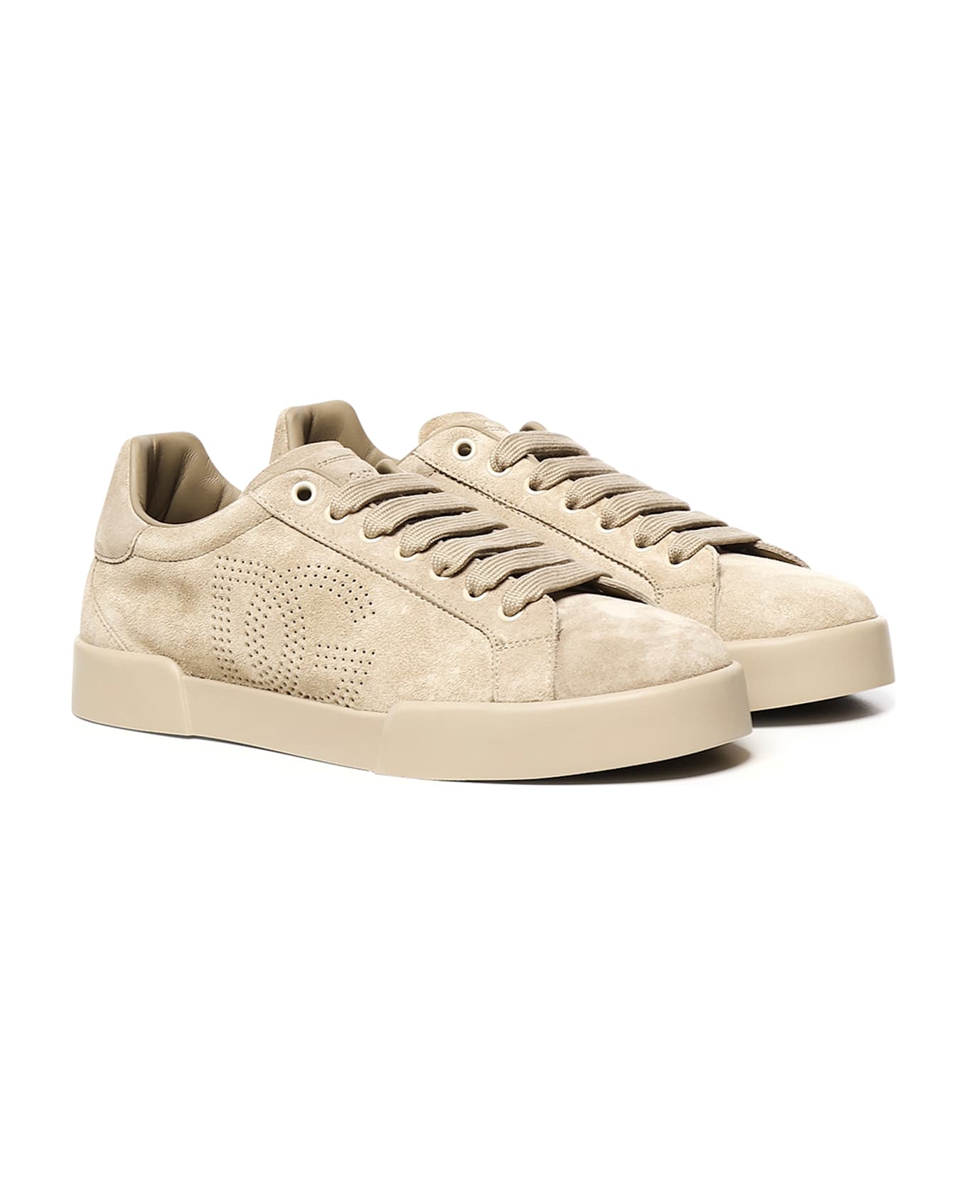 Dolce & Gabbana Strobel Portofino Light Sneaker - SAND