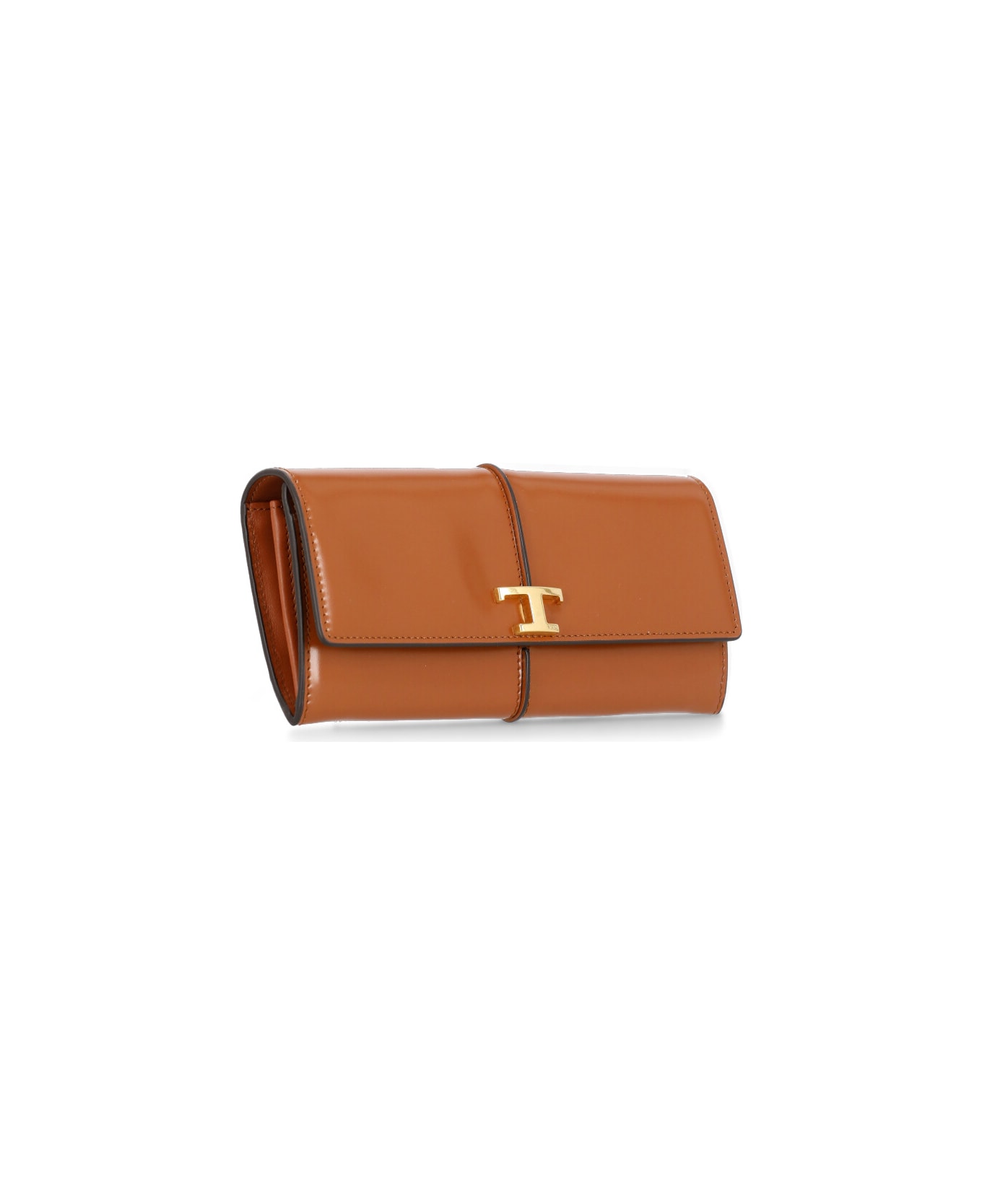 Tod's T Timeless Wallet - Brown