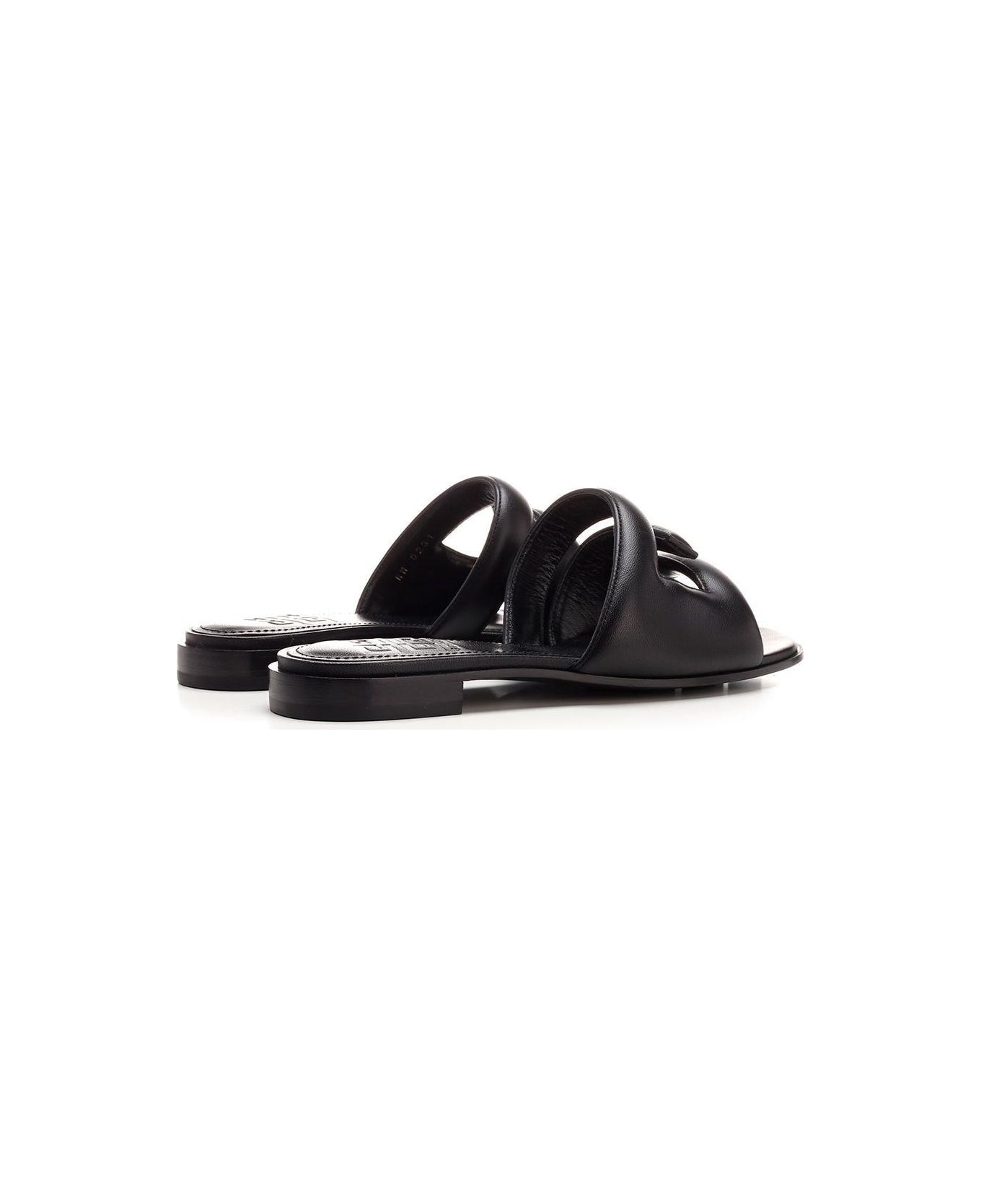 Givenchy Padded G Sandals - BLACK
