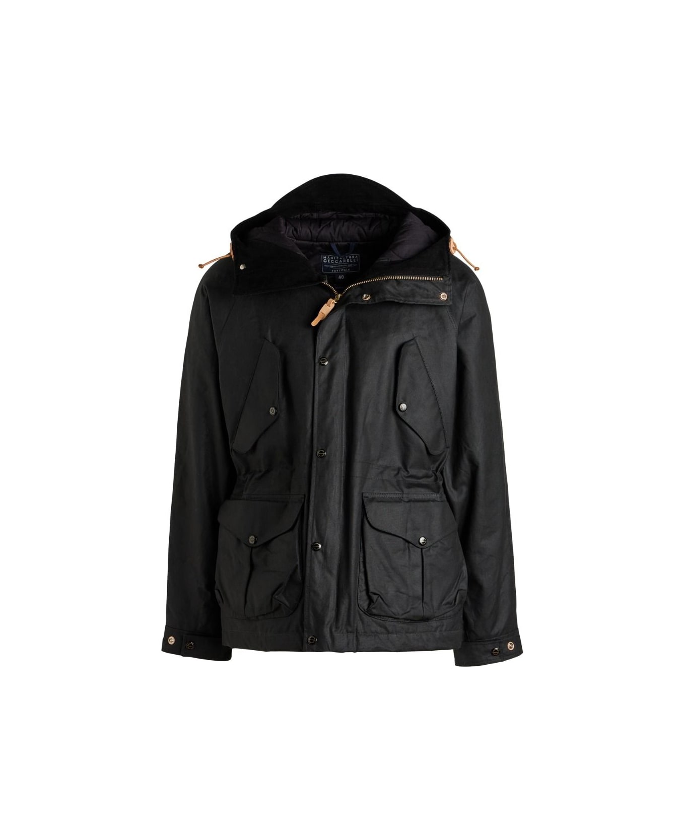 Manifattura Ceccarelli New Fisherman Parka - Black
