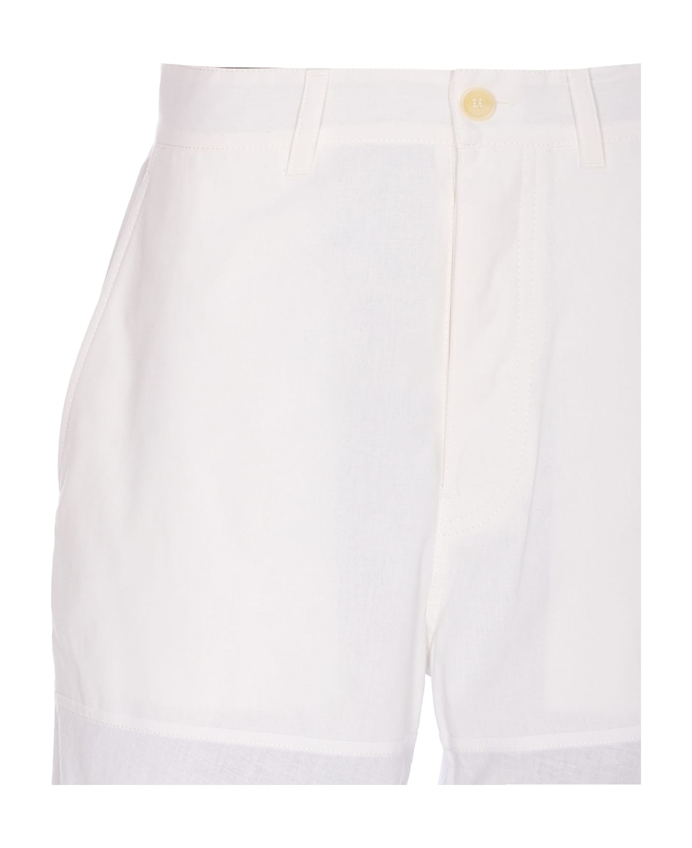Marine Serre Regenerated Pants - White