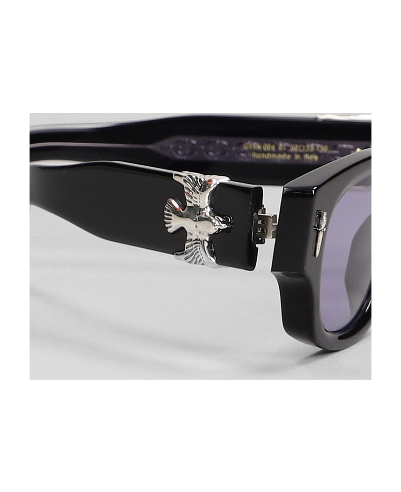 Cutler and Gross The Great Frog Sunglasses In Black Acetate - black