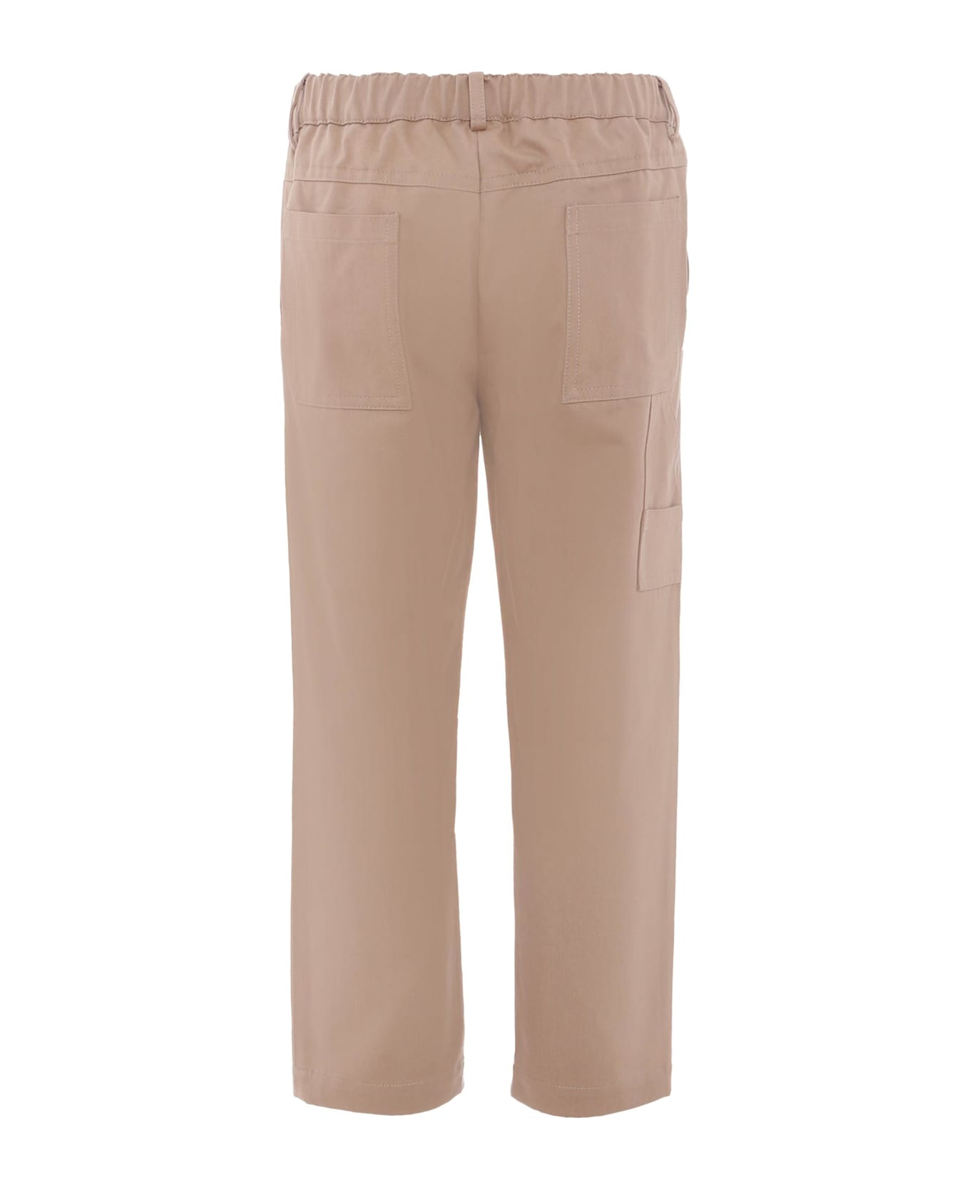Versace Beige Cargo Pants For Boy - Beige