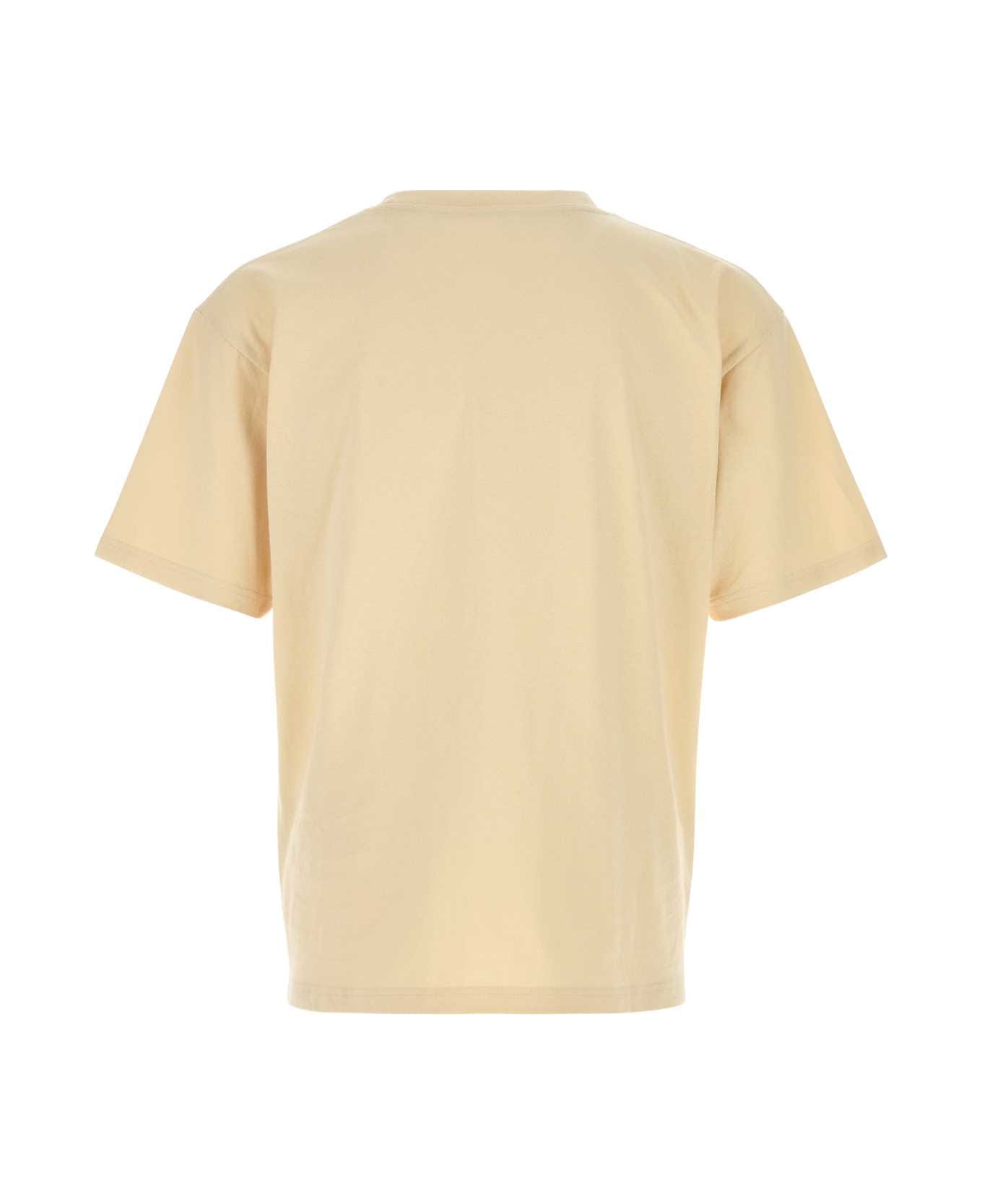 Valentino Garavani Beige Cotton T-shirt - BURRONERO