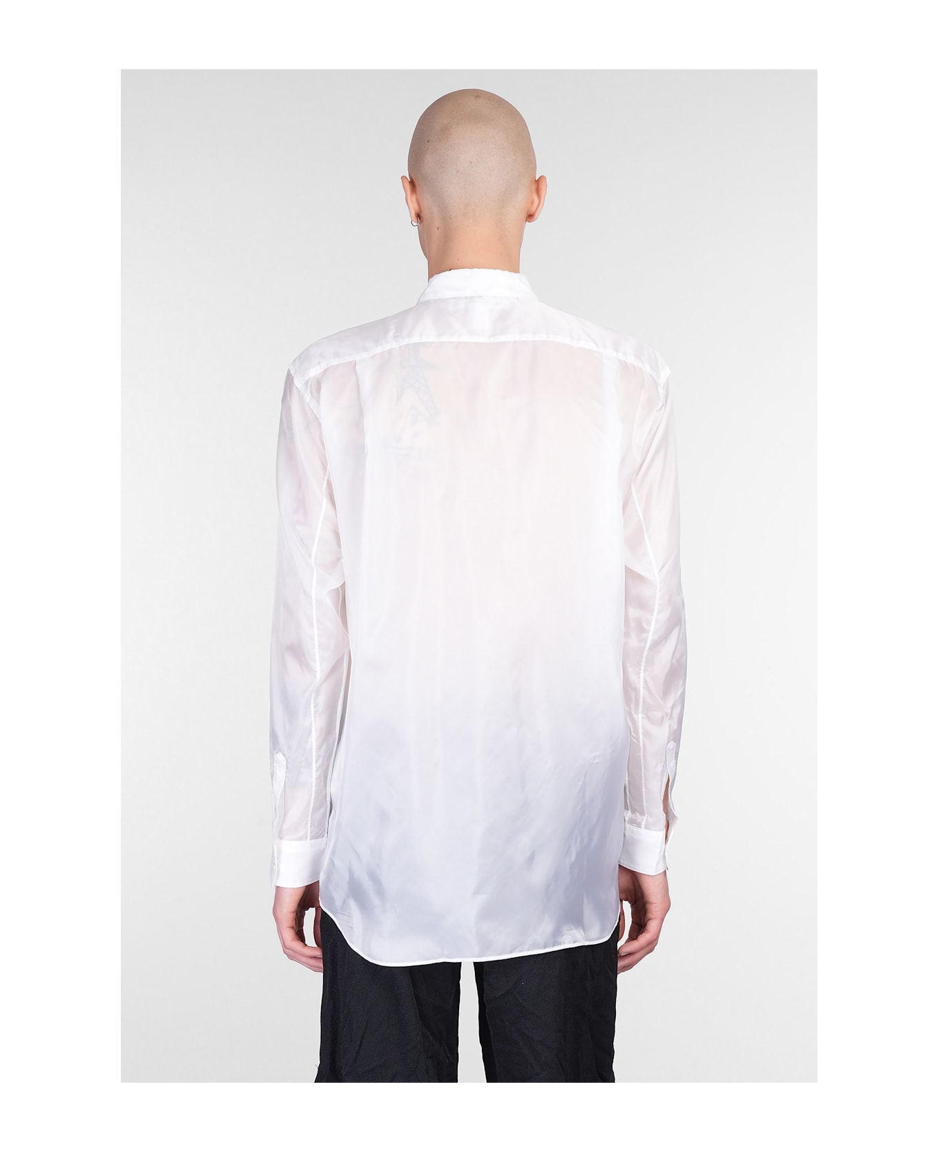 Comme des Garçons Shirt Shirt In White Polyamide Polyester - white