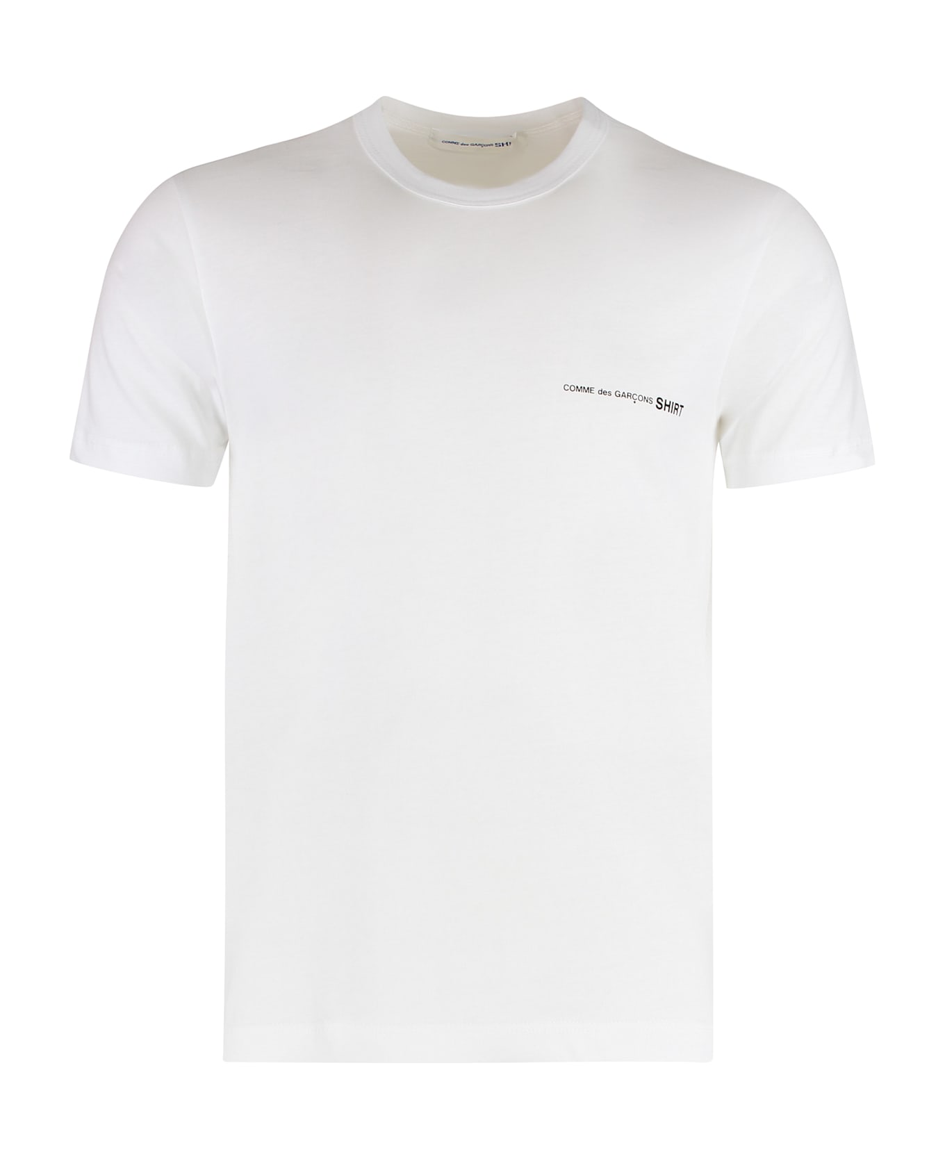 Comme des Garçons Shirt Cotton Crew-neck T-shirt - White