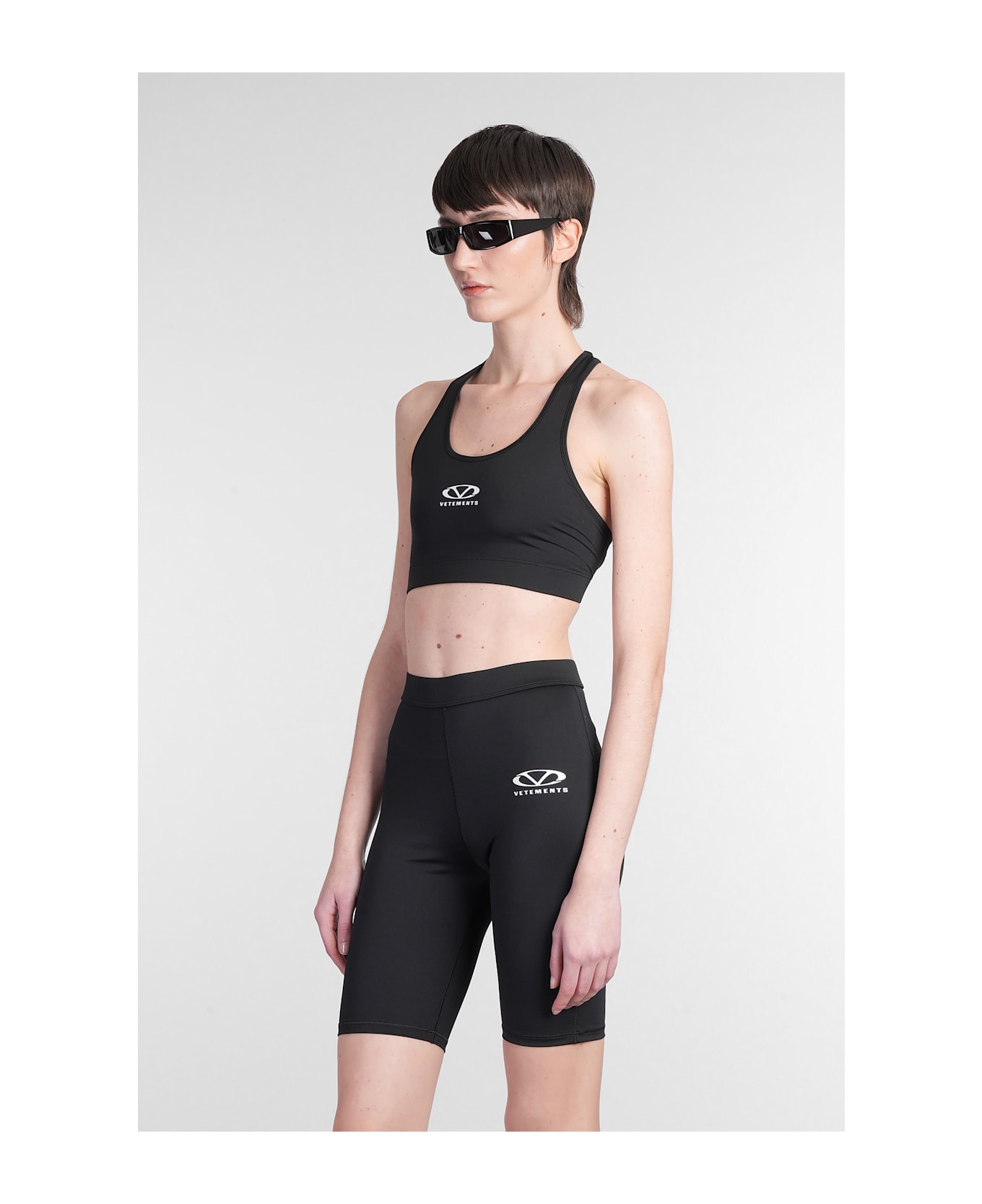 VETEMENTS Topwear In Black Polyamide - black