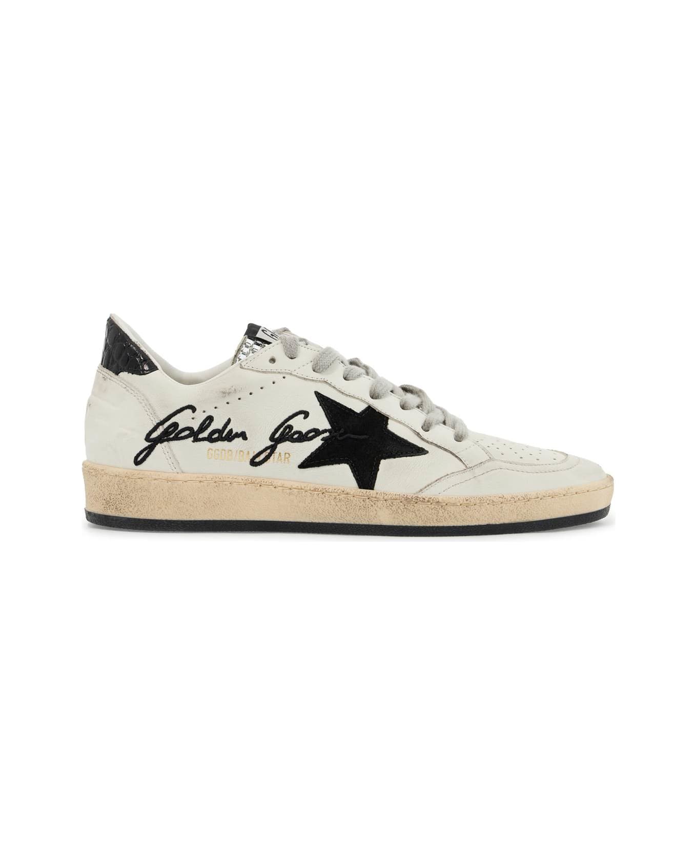 Golden Goose Ball Star Sneakers - White