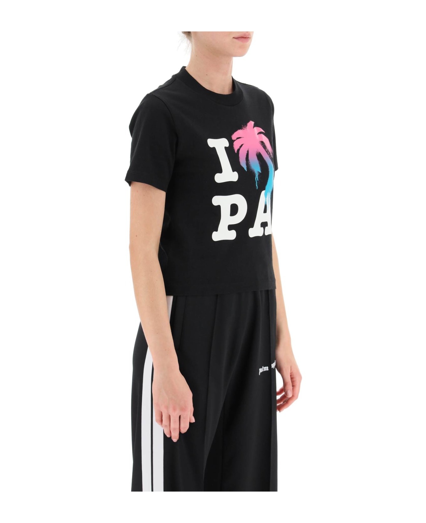 Palm Angels 'i Love Pa' T-shirt - Nero