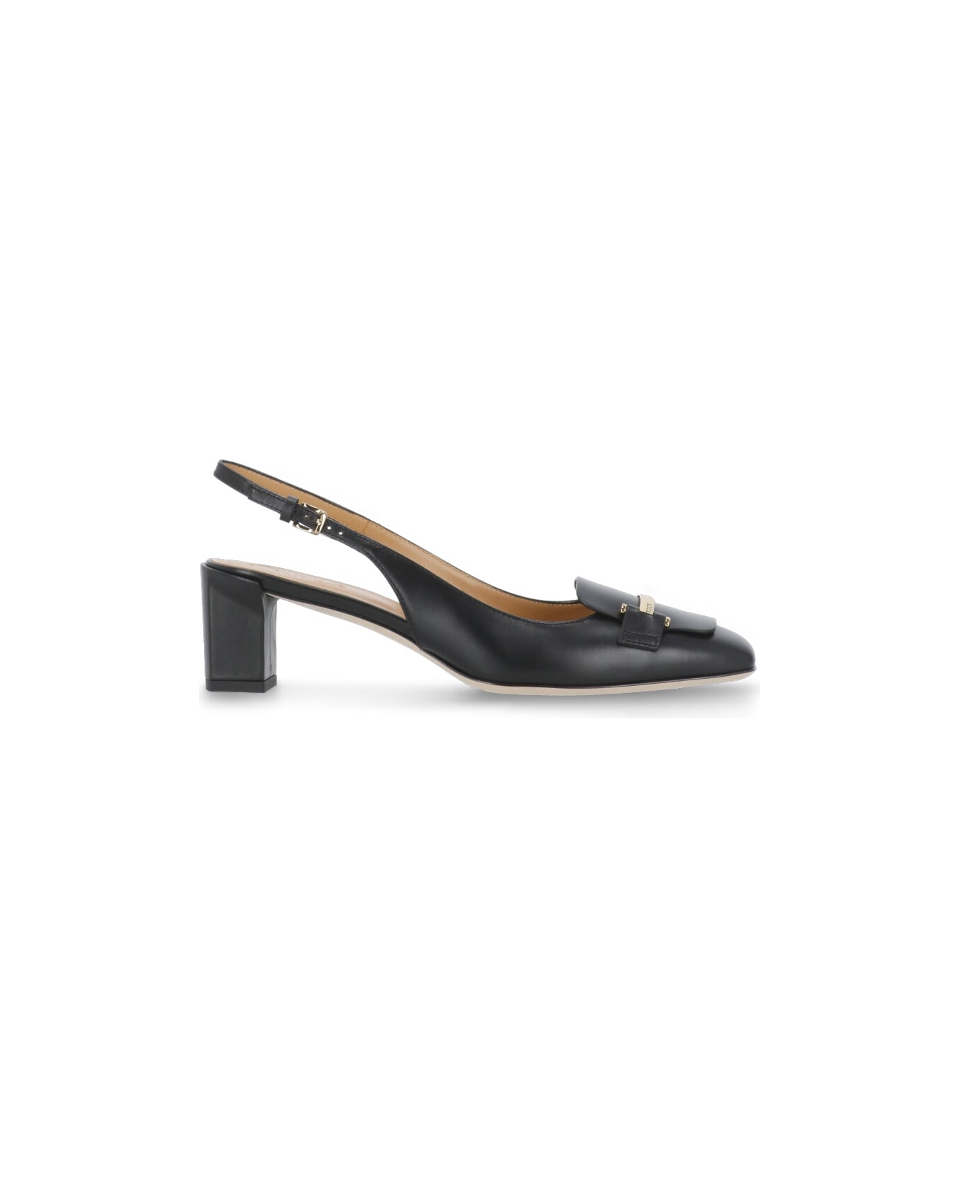 Tod's Leather Slingback - Black