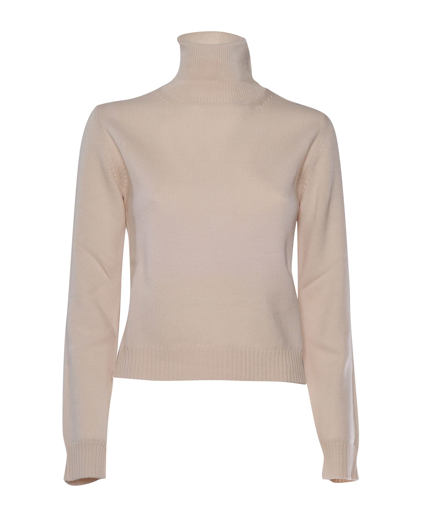 Ballantyne T Neck Pullover - WHITE