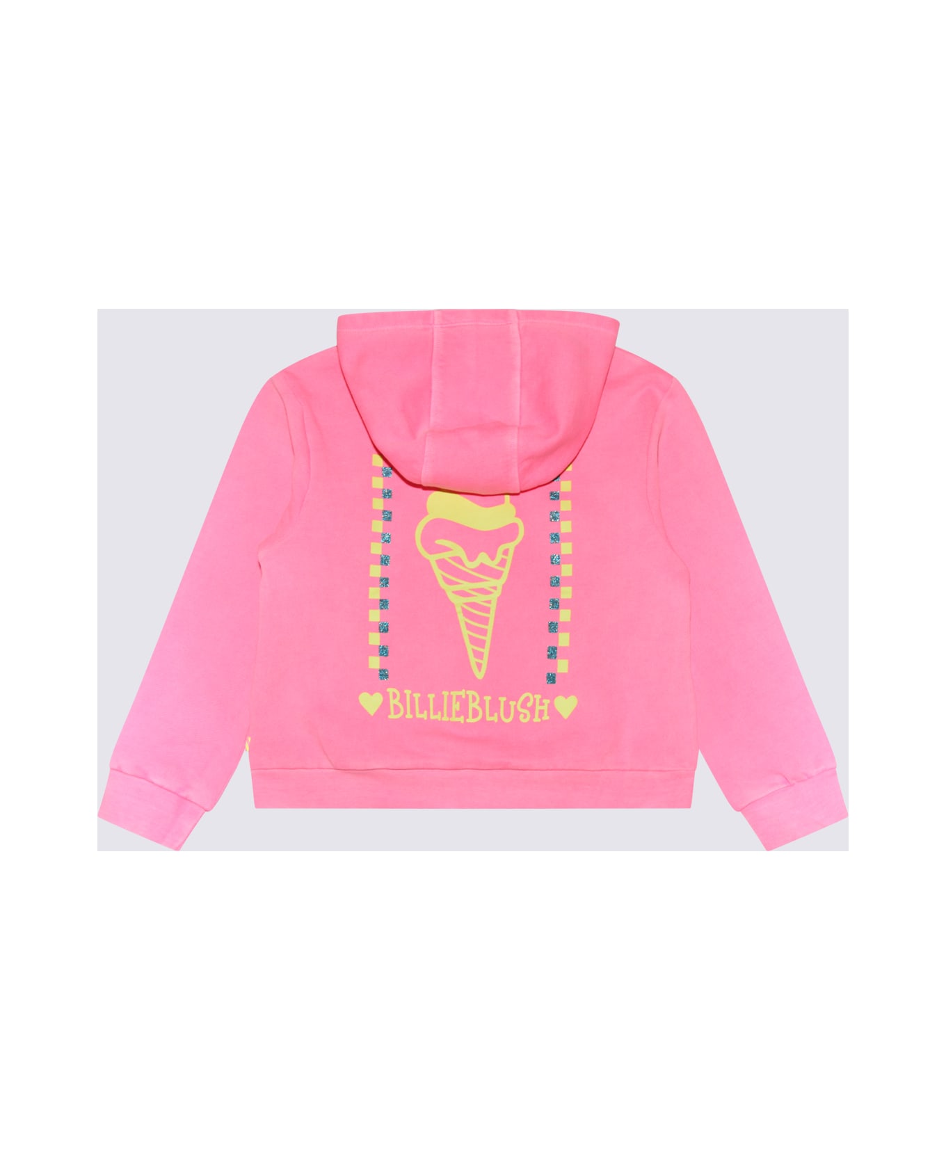 Billieblush Pink Multicolour Cotton Sweatshirt - Pink