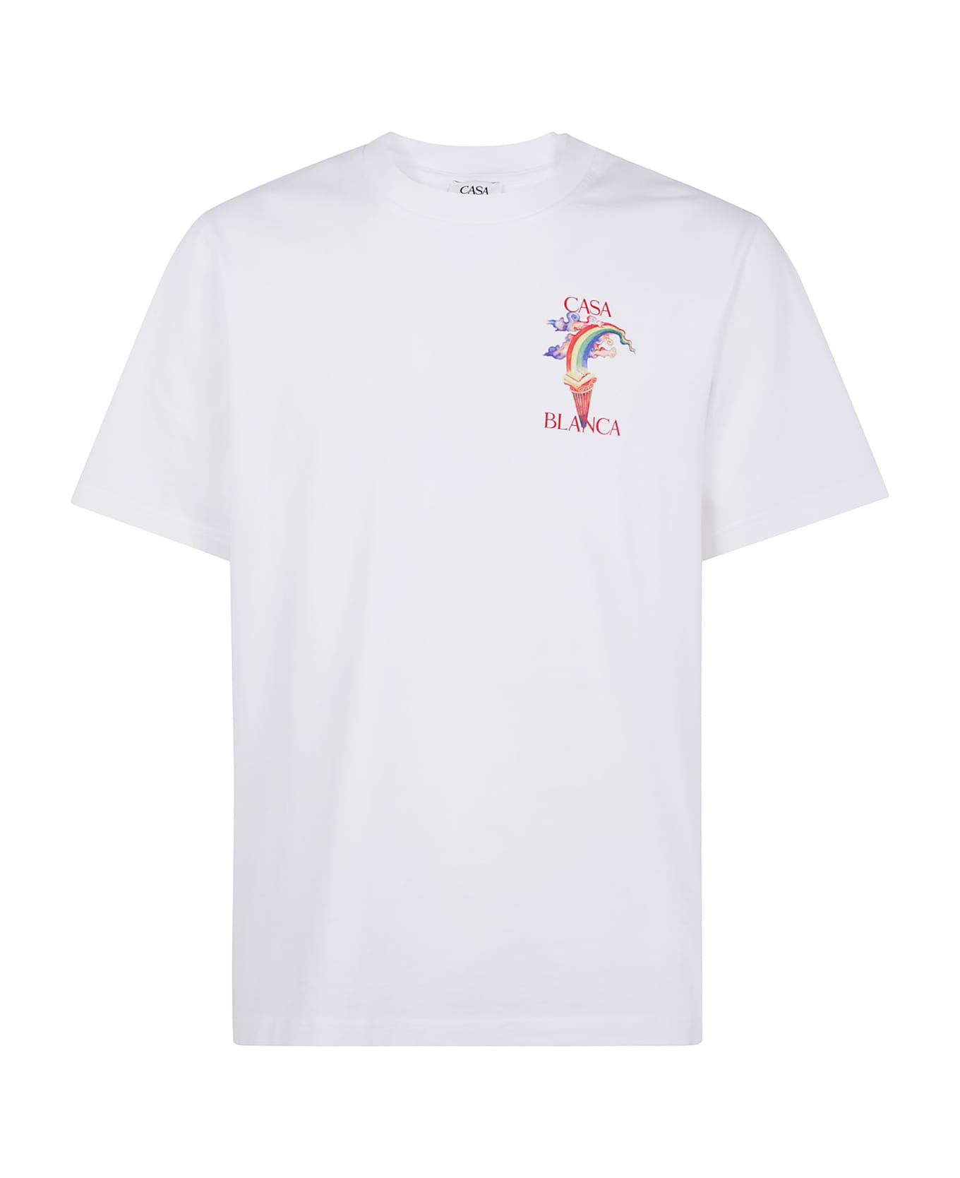 Casablanca Nature Teacher Printed T-shirt - White