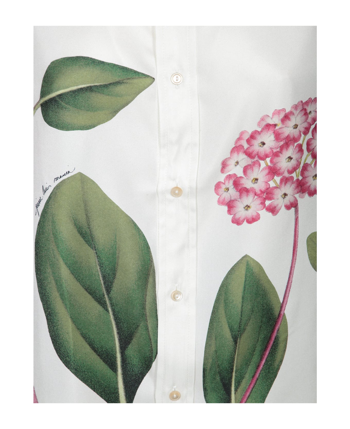 Pierre-Louis Mascia Floral Shirt - White