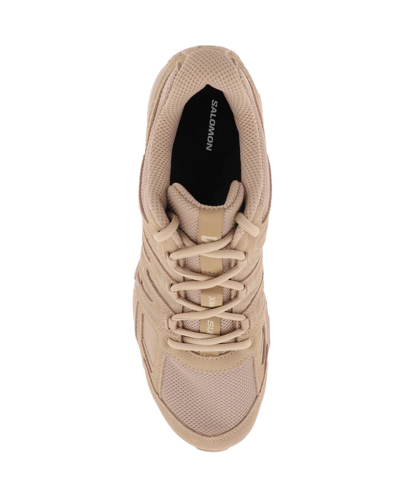 Salomon X-mission 4 Suede Sneakers - NATURAL NATURAL NATURAL (Pink)