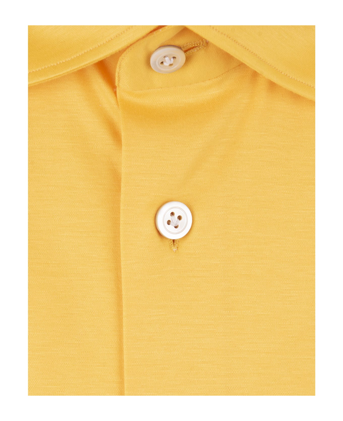 Kiton Yellow Nerano Shirt - Yellow シャツ