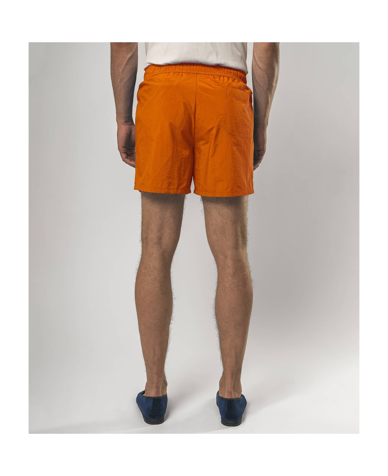 Larusmiani Swim Shorts Dorji Mare Swimming Trunks - Orange