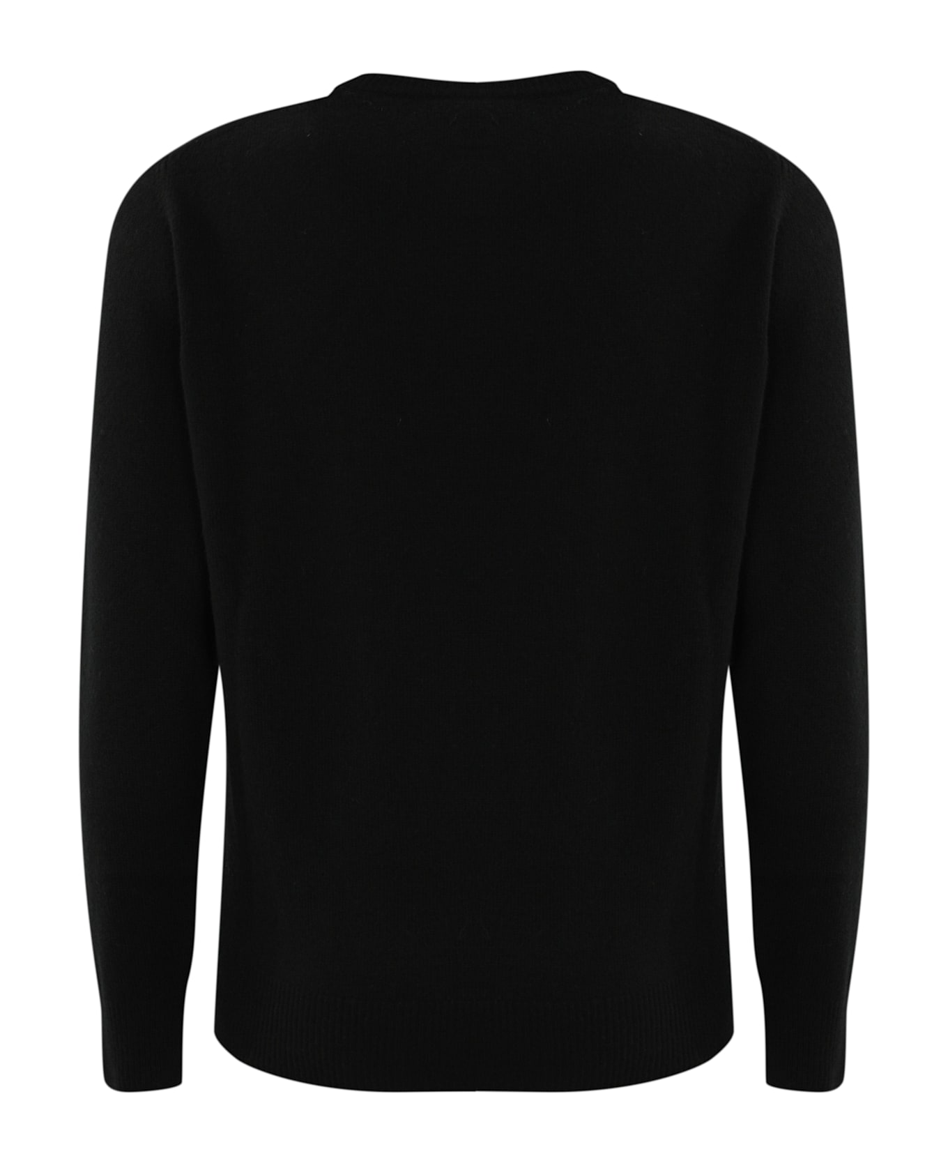 MC2 Saint Barth Hero Sweater With "apres Ski" Embroidery - Nero