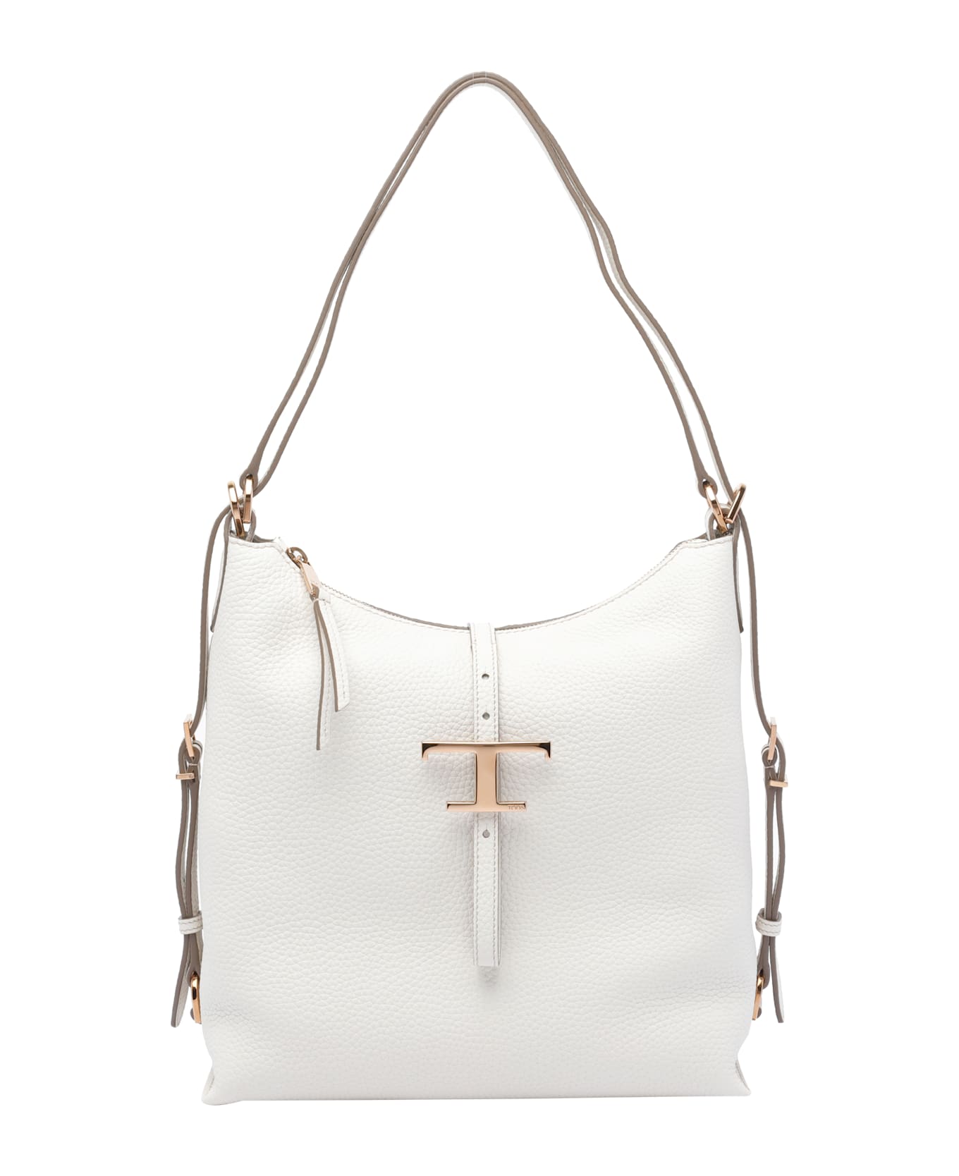 Tod
s T Timeless Shoulder Bag - White
