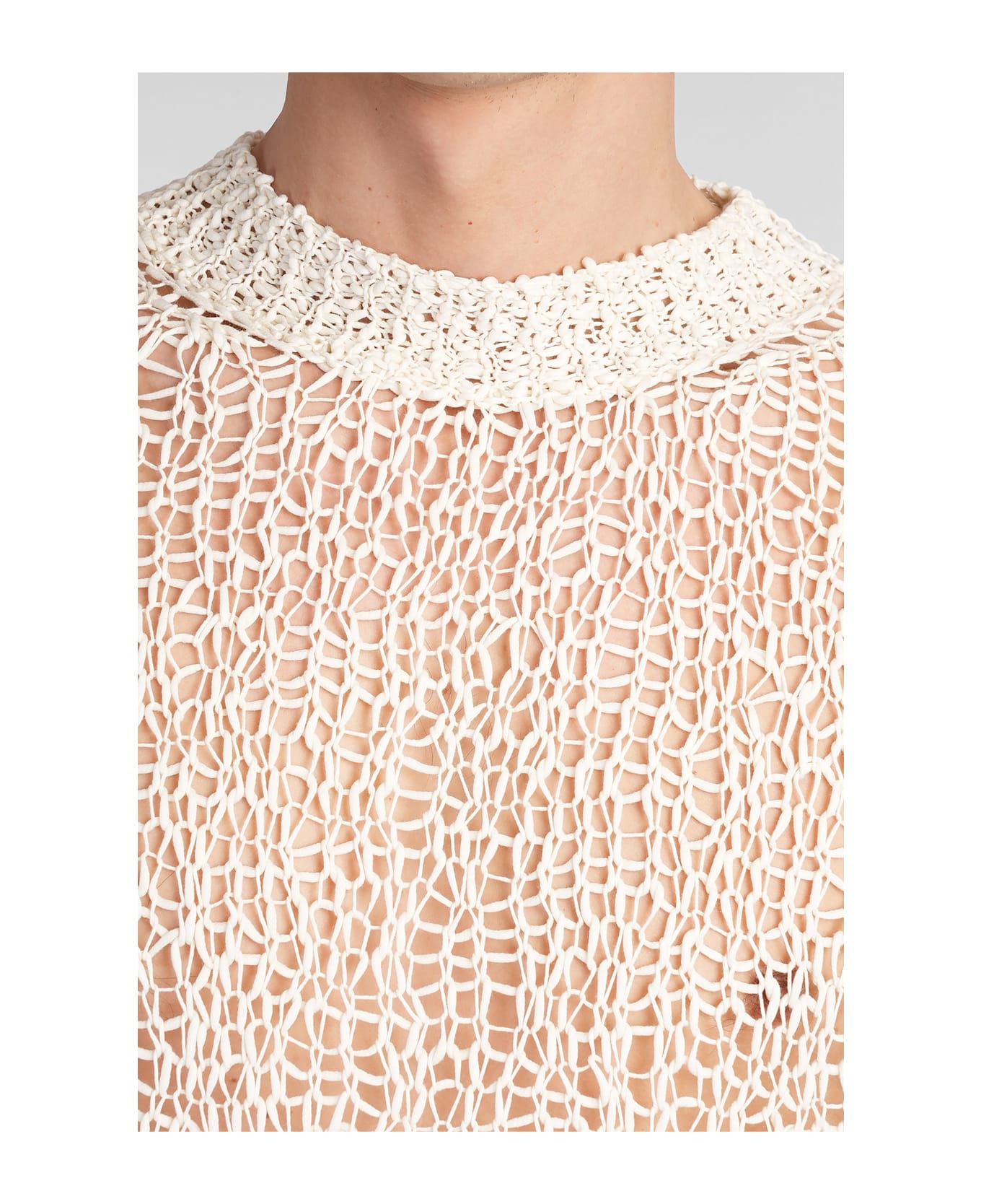 Jil Sander Cn Ls Jumper Knitwear - beige
