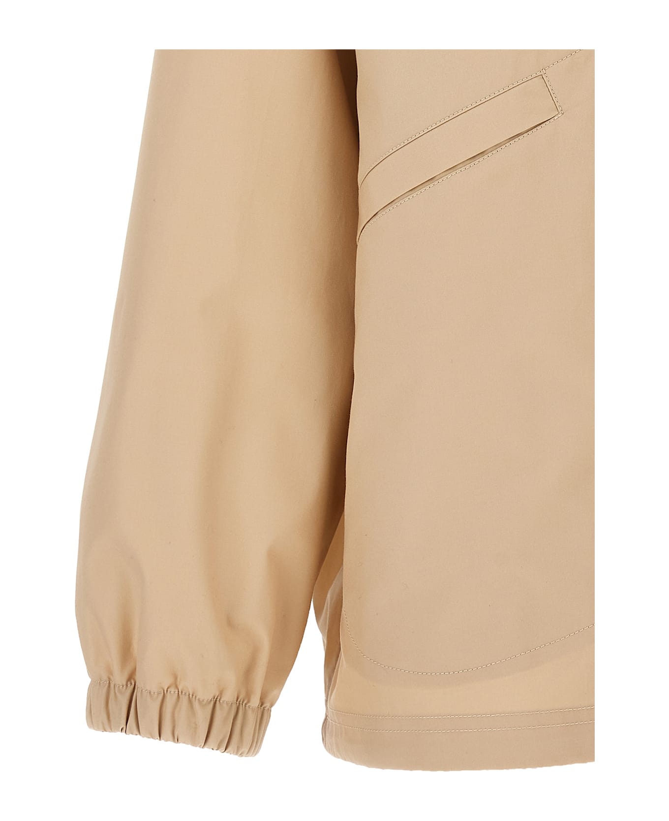 Jil Sander Logo Jacket - Dark Sand