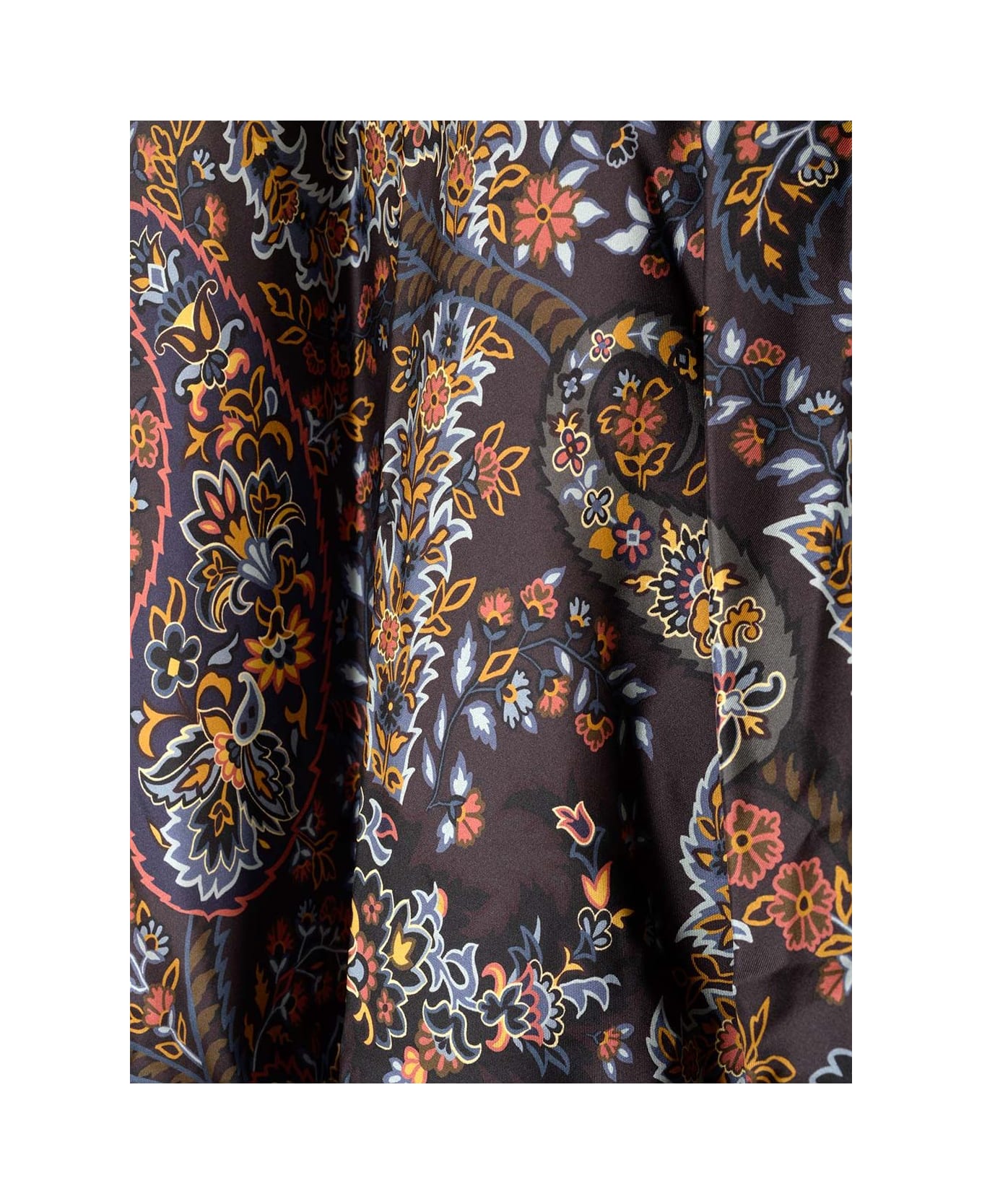 Etro Wool And Silk Cape - Multicolor