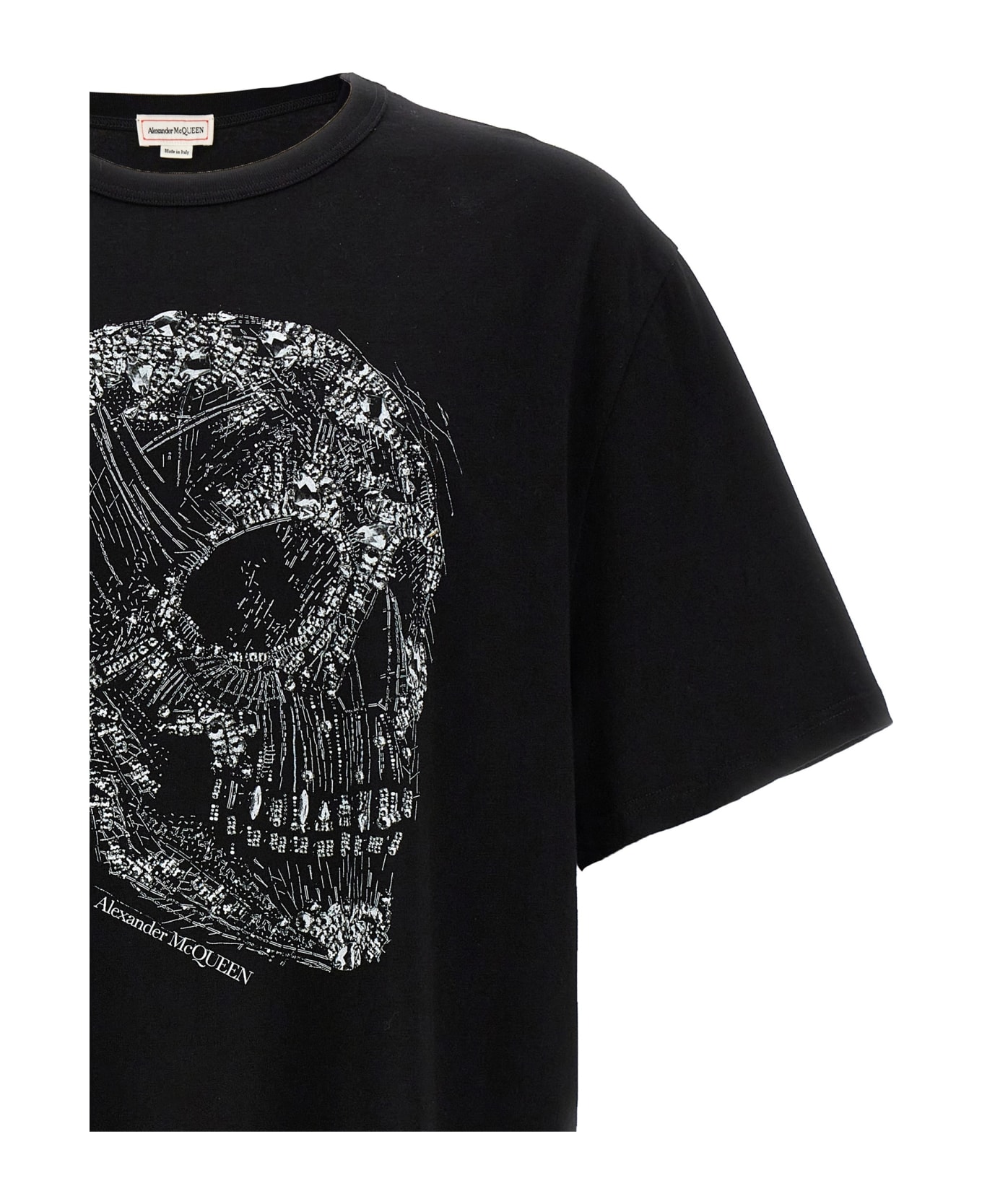 Alexander McQueen Skull Print T-shirt - Black シャツ