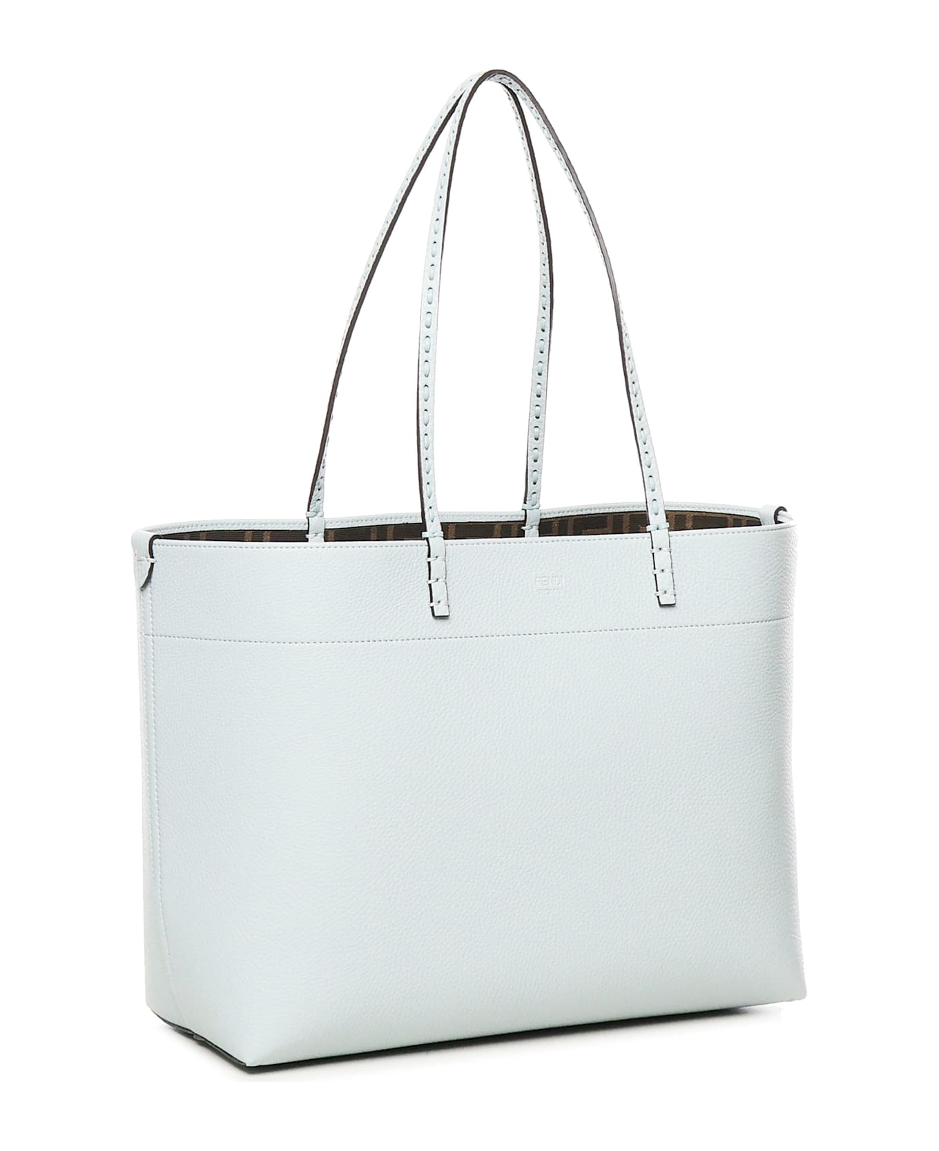 Fendi Medium Roll Bag - Clear Blue