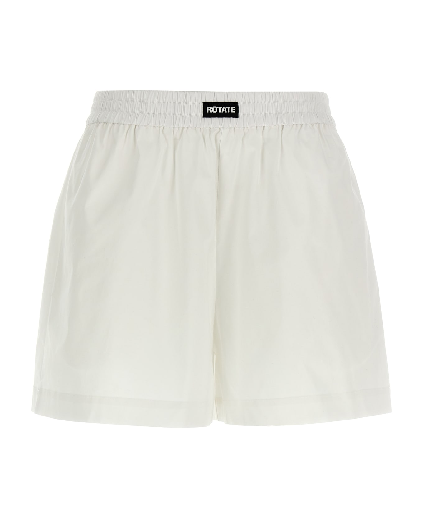 Rotate by Birger Christensen 
elasticated
 Shorts - White