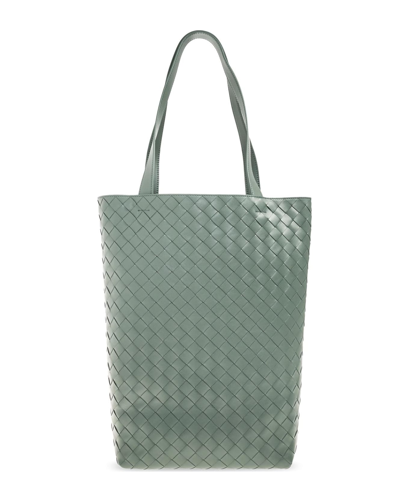 Bottega Veneta Shopper Bag - Aloe silver