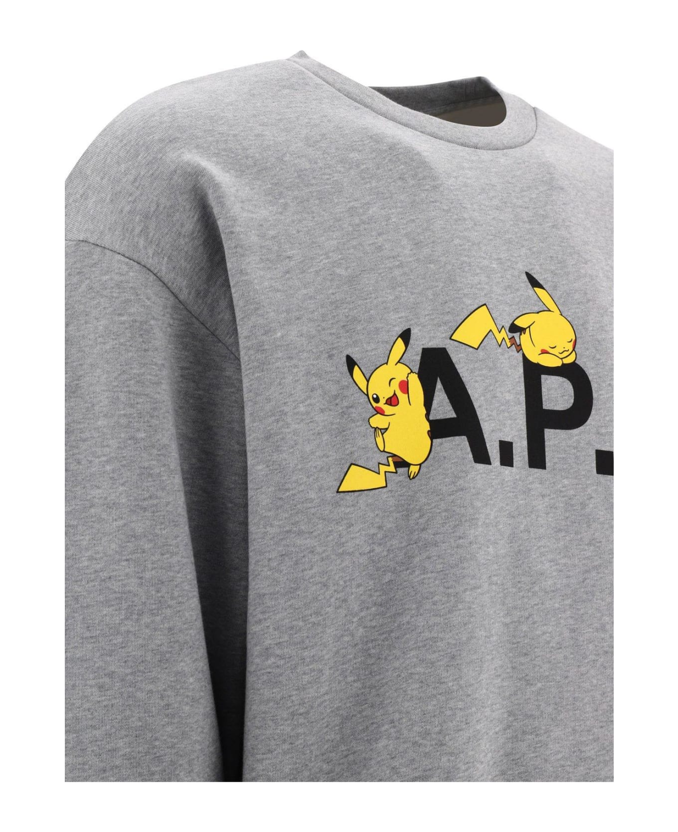 A.P.C. Pikachu Track Pants - gris clair ch.