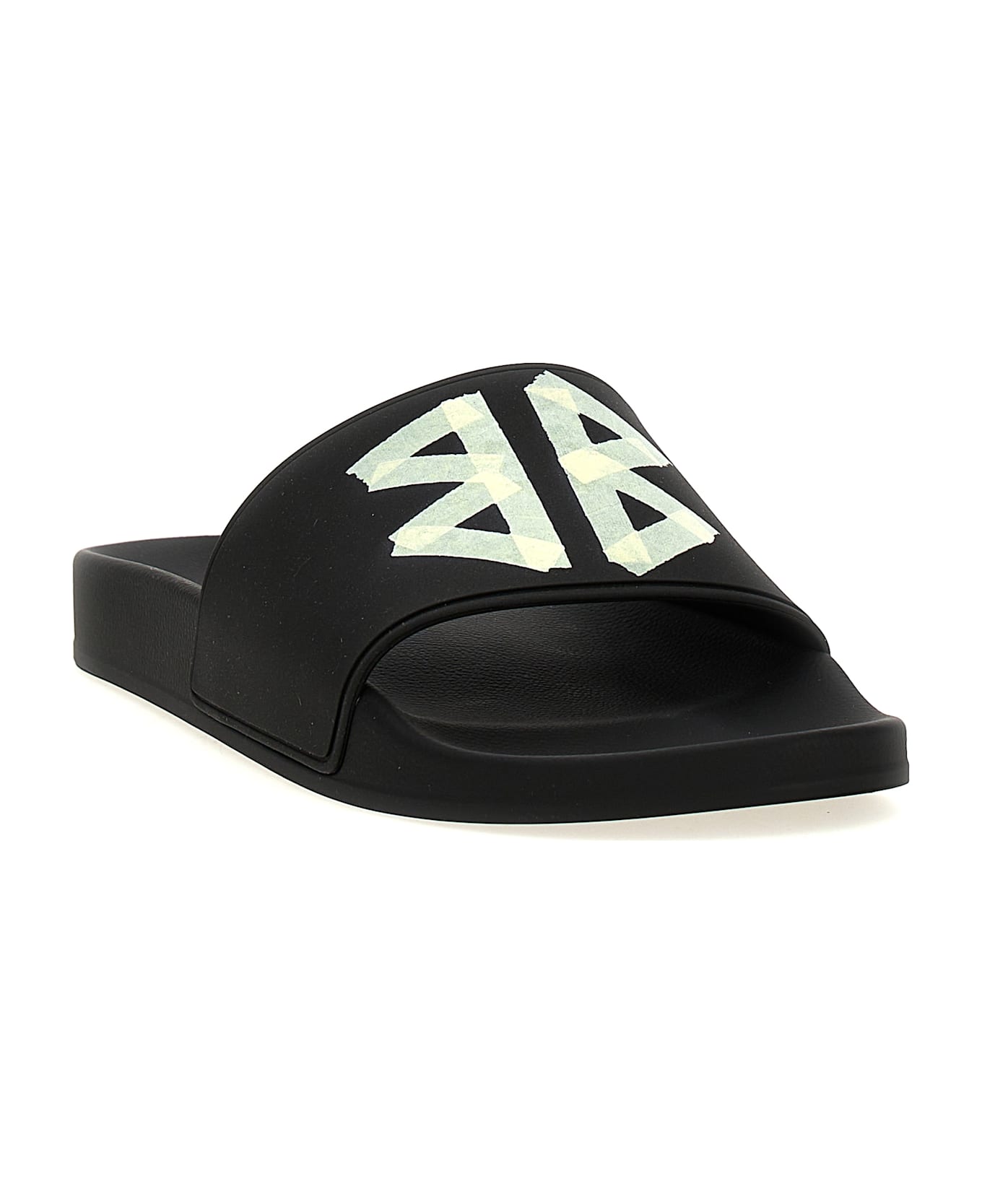Balenciaga "pool" Slide Sandals - Black  