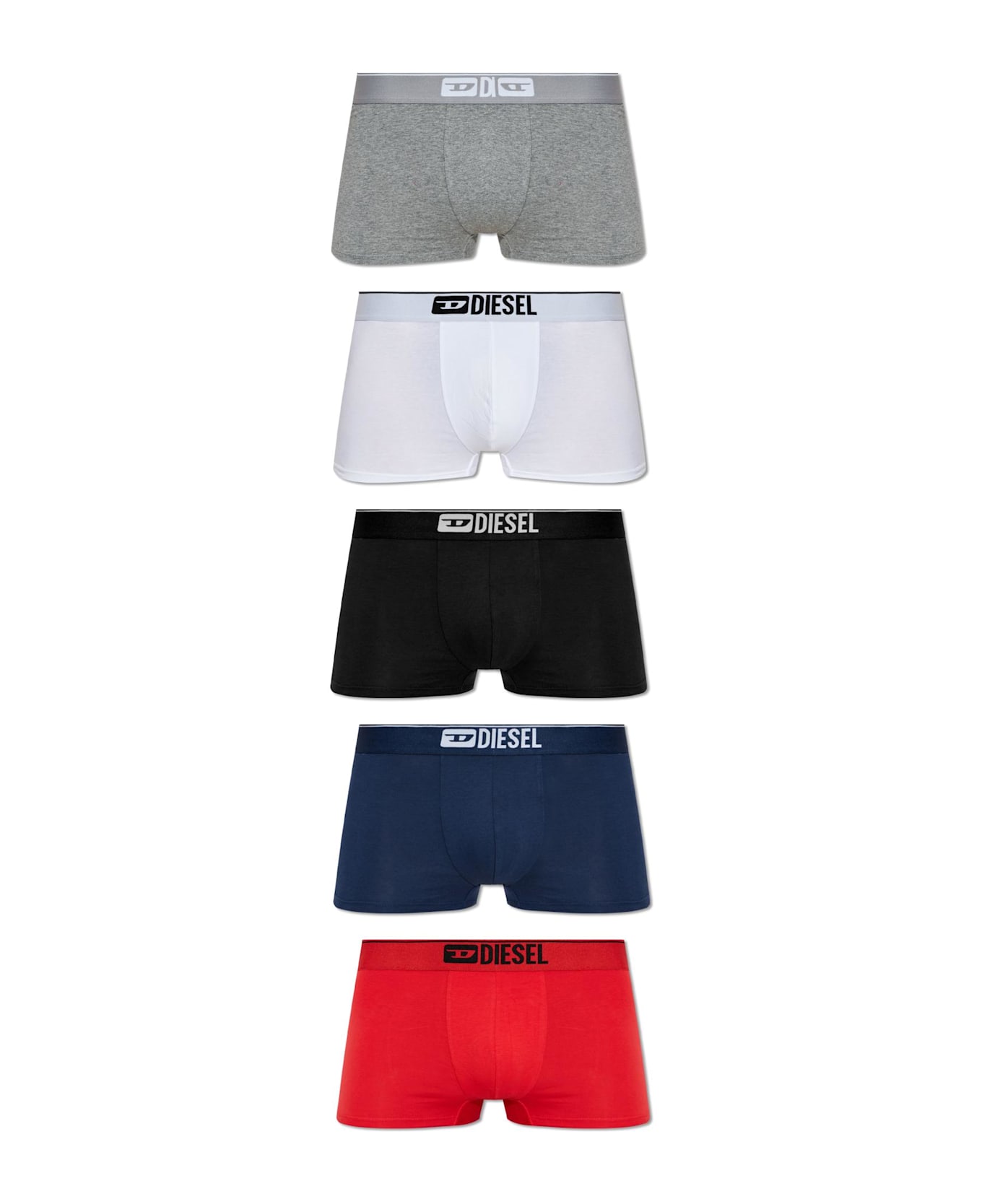 Diesel Five-pack Of 
damien
 Boxers - MULTICOLOUR