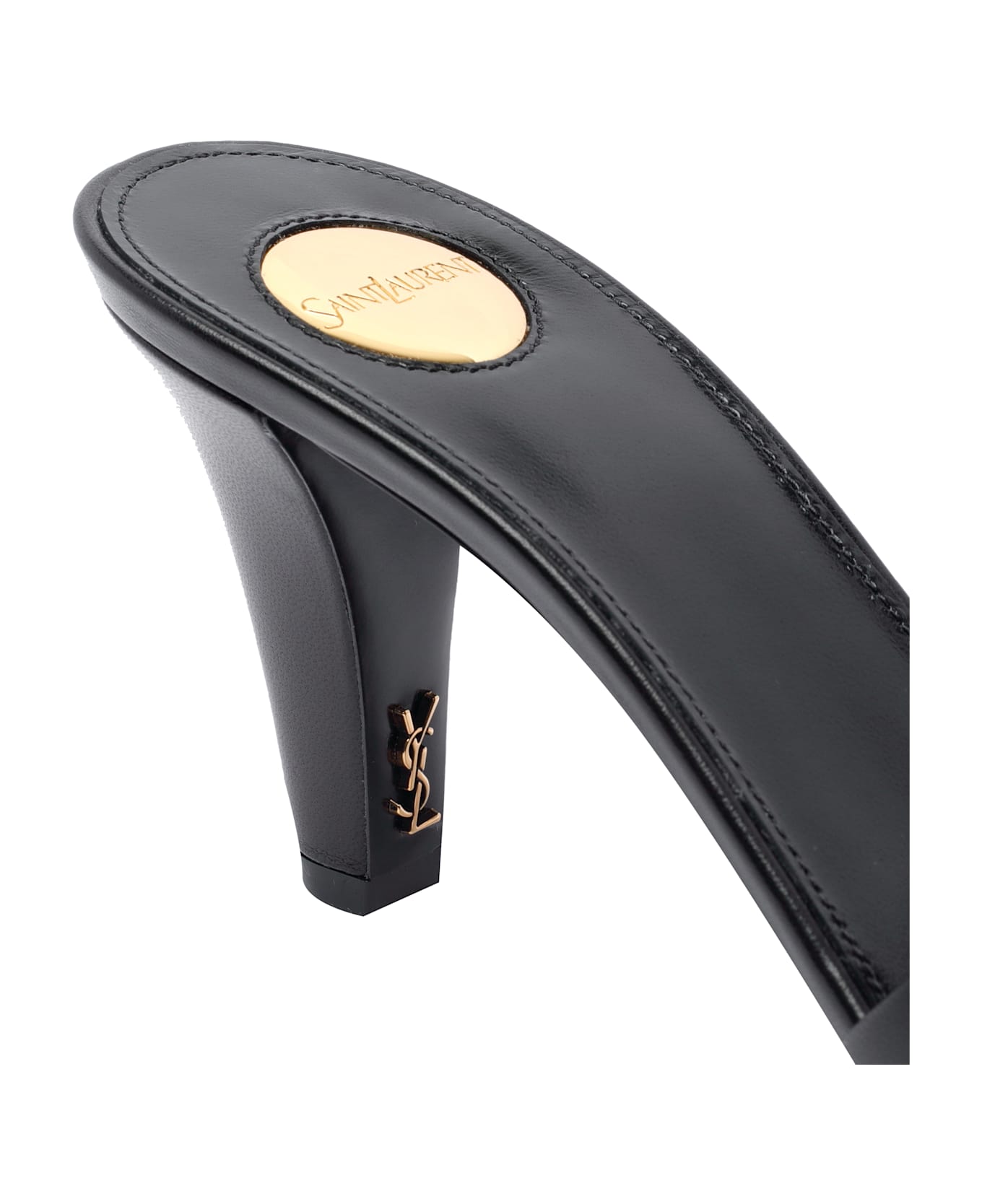 Saint Laurent Jill Mules - Black