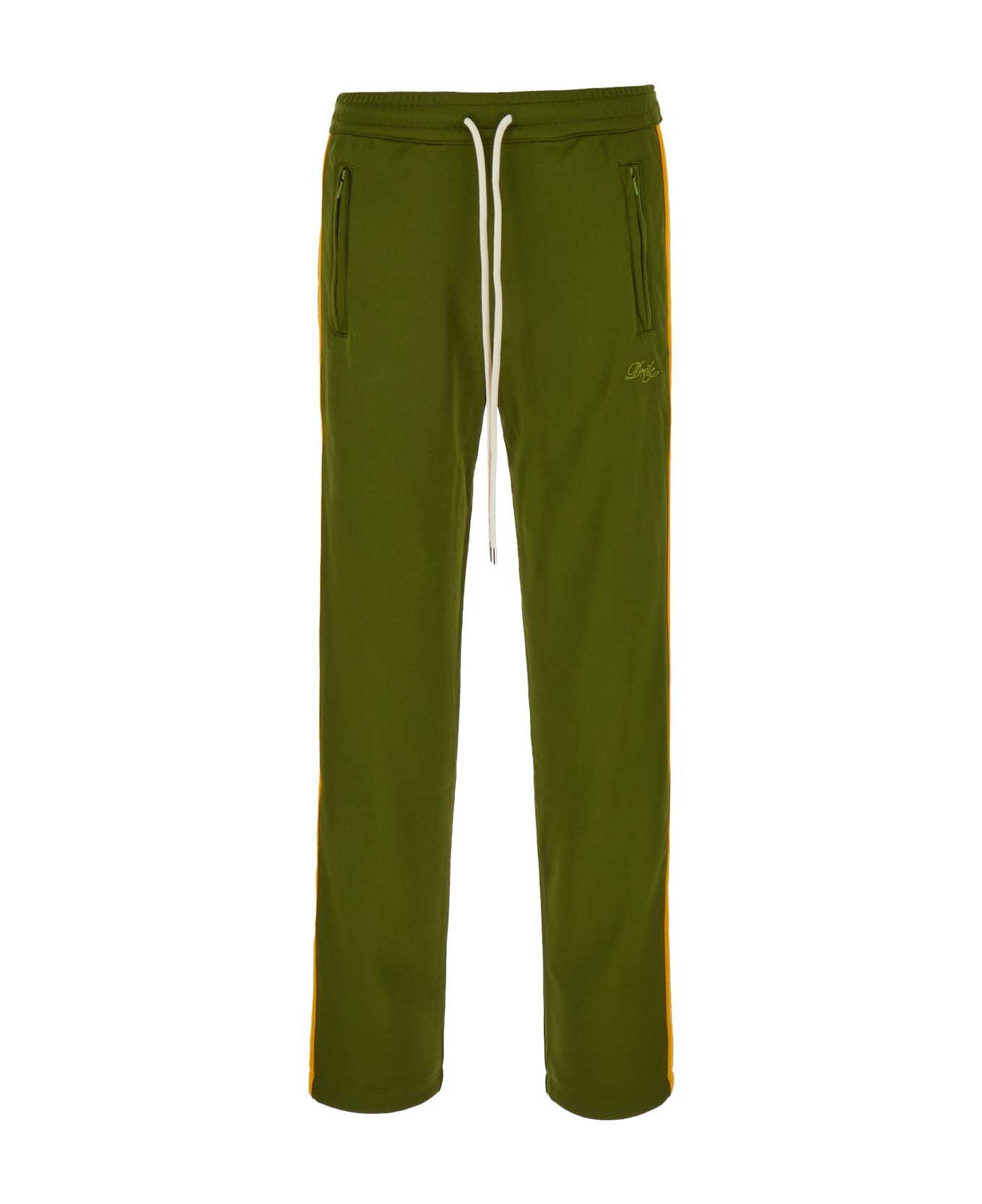 Drôle de Monsieur Military Green Polyester Blend Joggers - KK