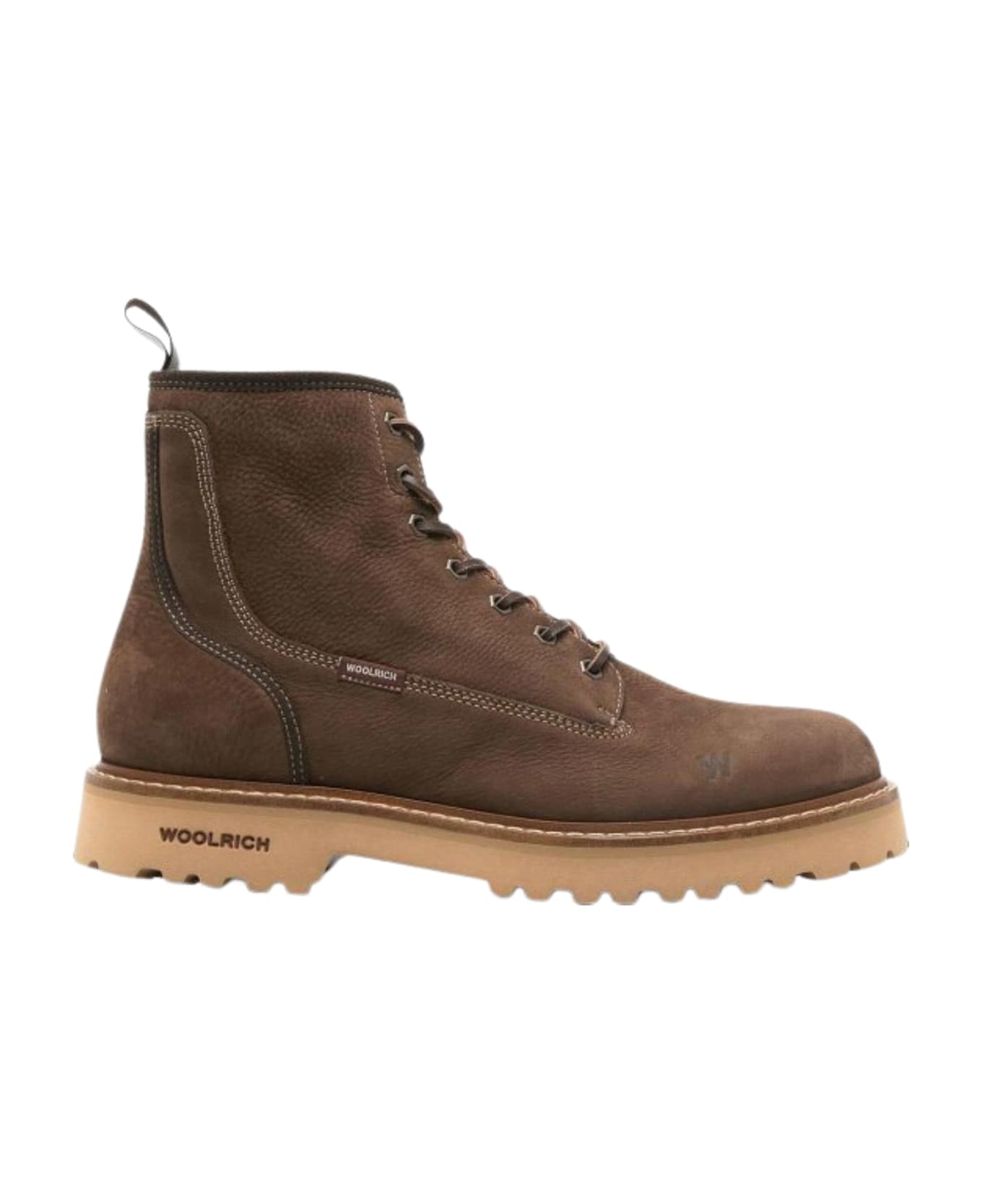Woolrich Nubuck Leather Boot - Brown