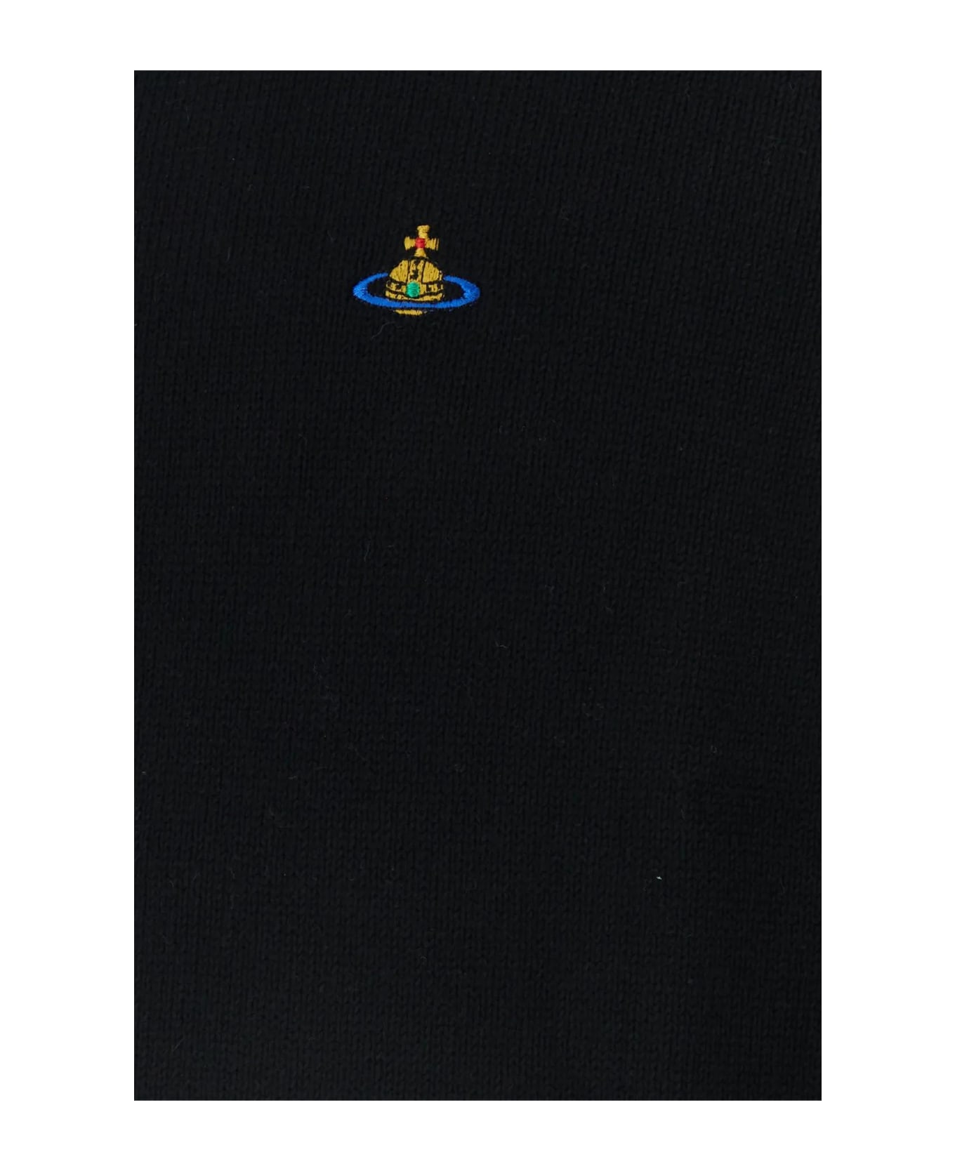 Vivienne Westwood Black Cotton Blend Alex Sweater - BLACK
