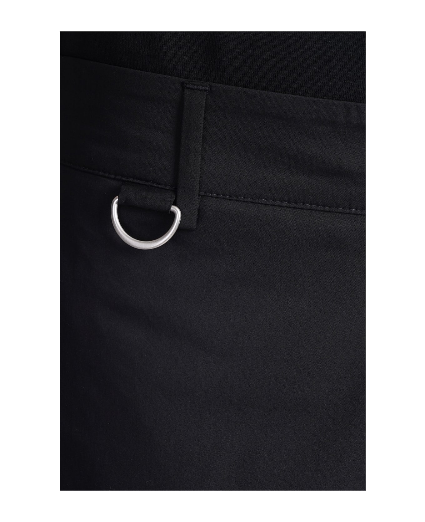 Low Brand George Pants In Black Cotton - black ボトムス