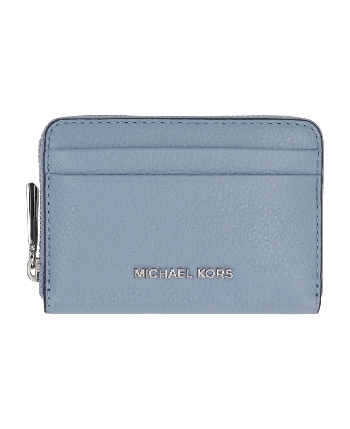 MICHAEL Michael Kors Portafoglio Jet Set In Pelle - Light Blue