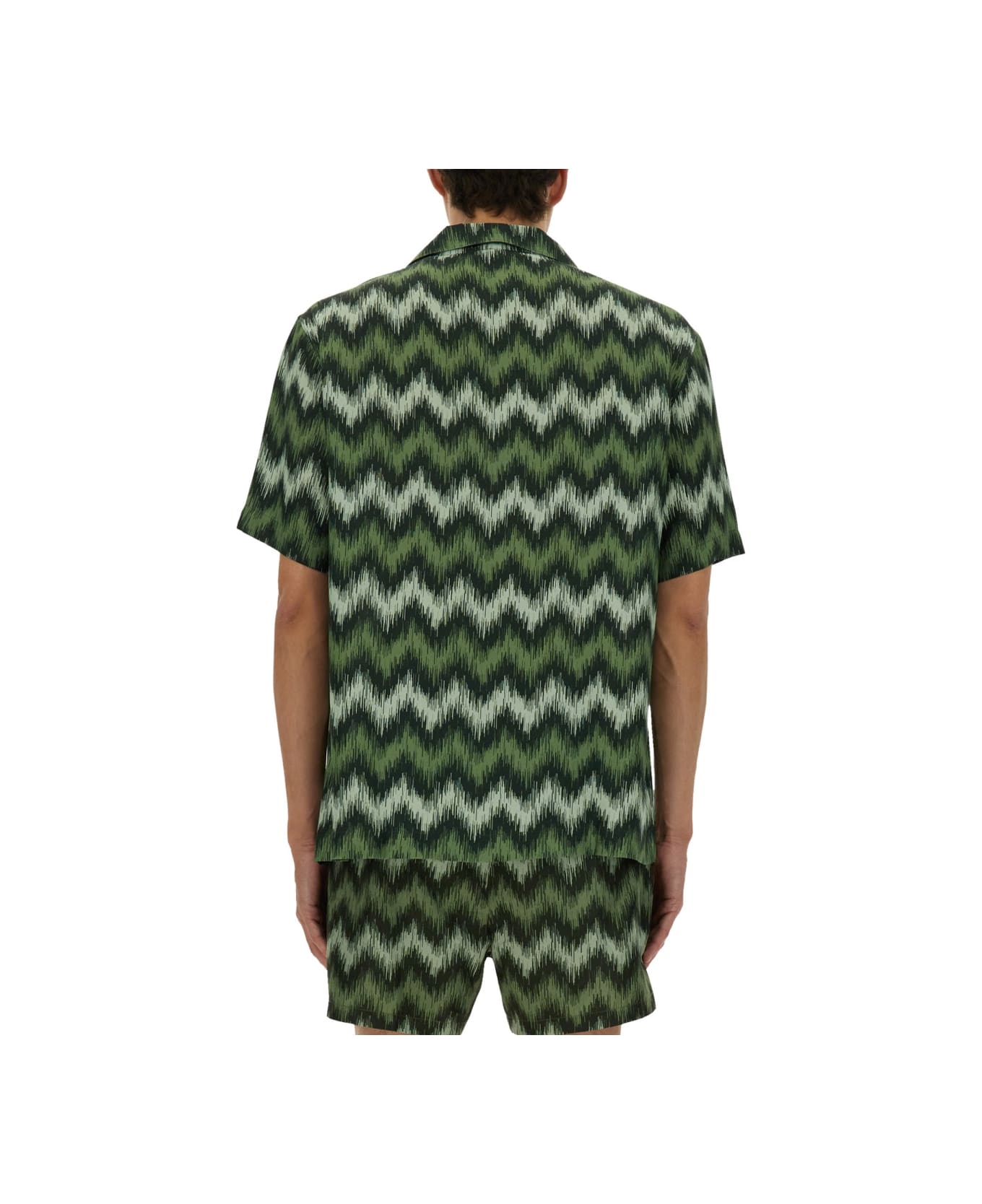 Missoni Bowling Shirt - GREEN