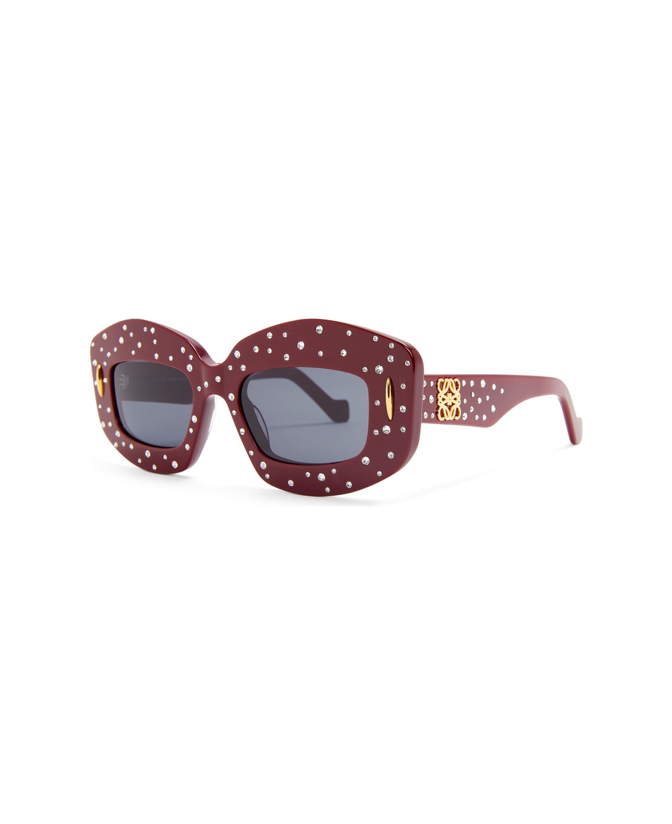 Loewe Lw40114i 66v Sunglasses - Rosso