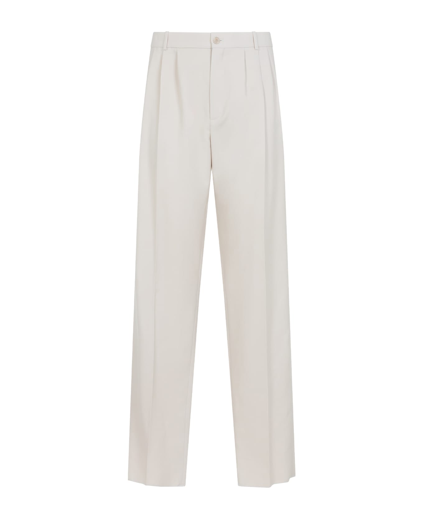 Saint Laurent Wool Pants - Beurre