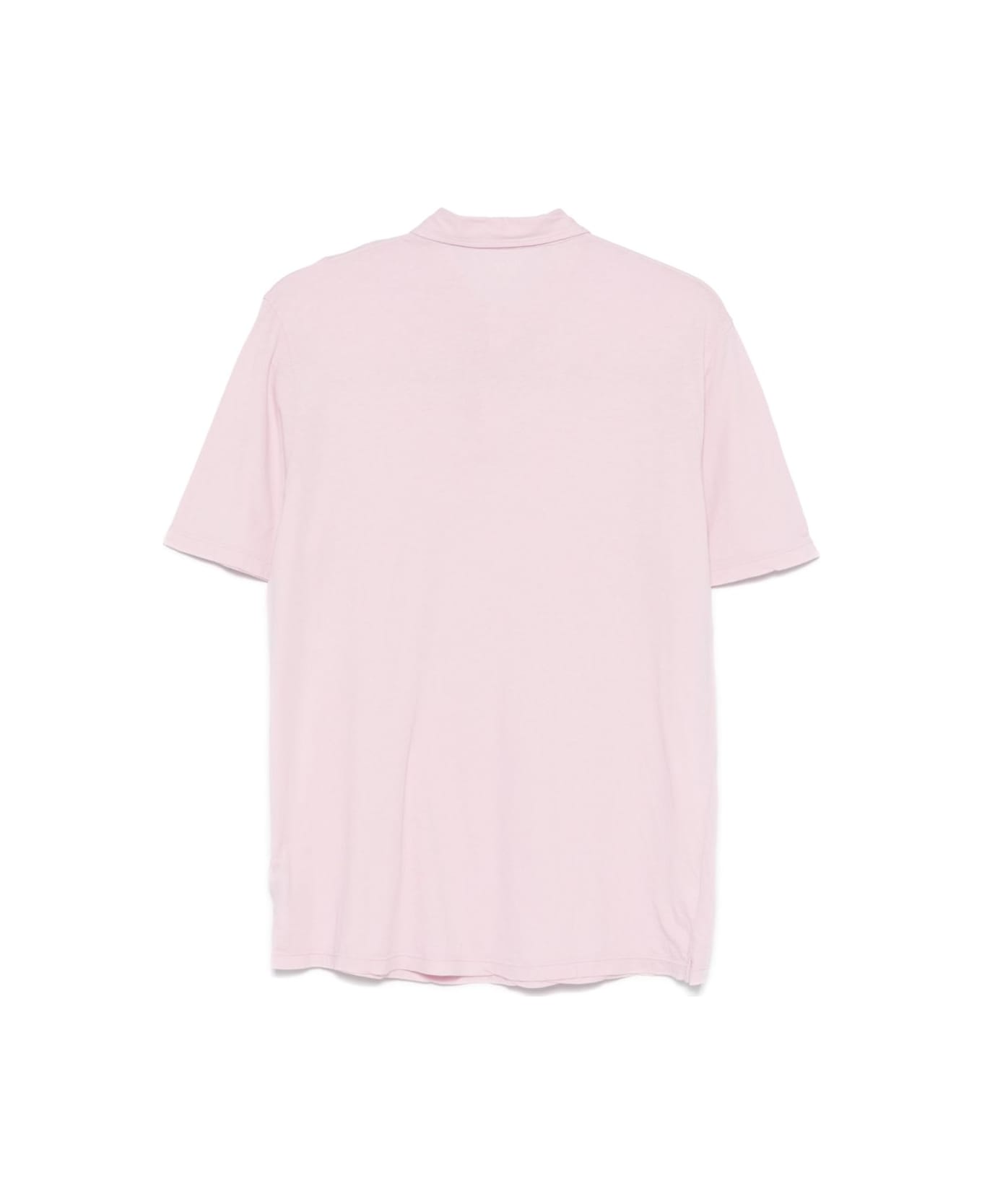 Hartford Cotton Polo Shirt - Pink