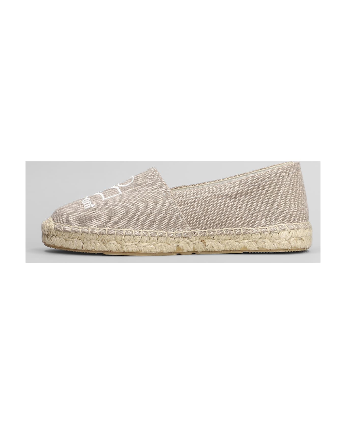 Isabel Marant Canae Espadrilles In Beige Cotton - beige